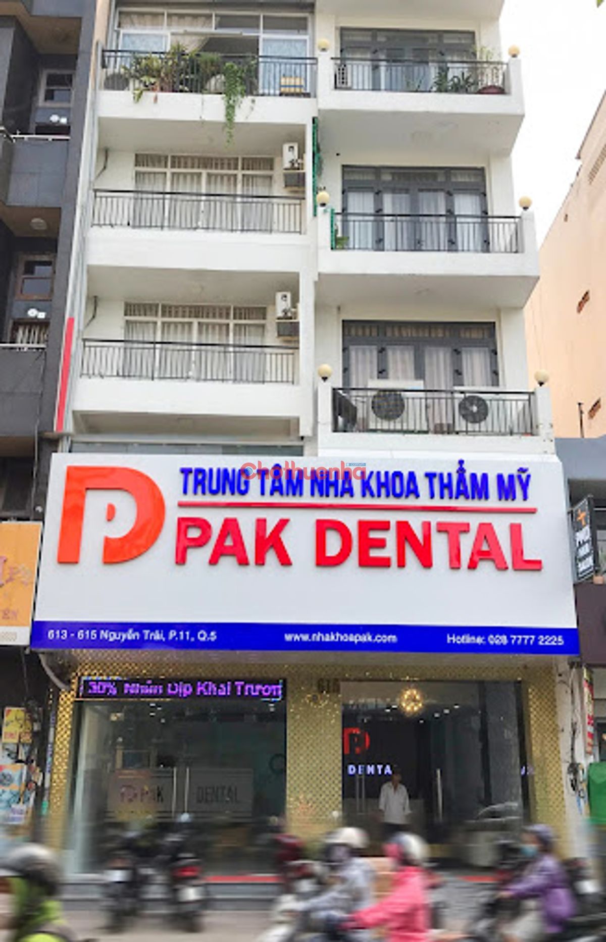 Cho thuê nhà mặt tiền đường Nguyễn Trãi, Phường 11, Quận 5