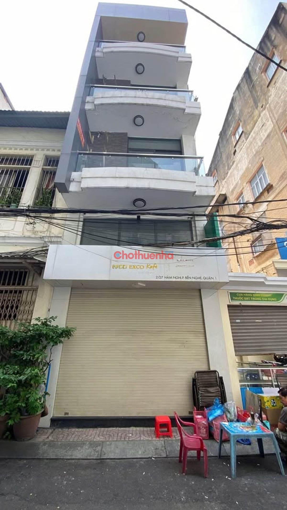 Cho thuê nhà nguyên căn đường Hàm Nghi, Phường Bến Thành, Quận 1