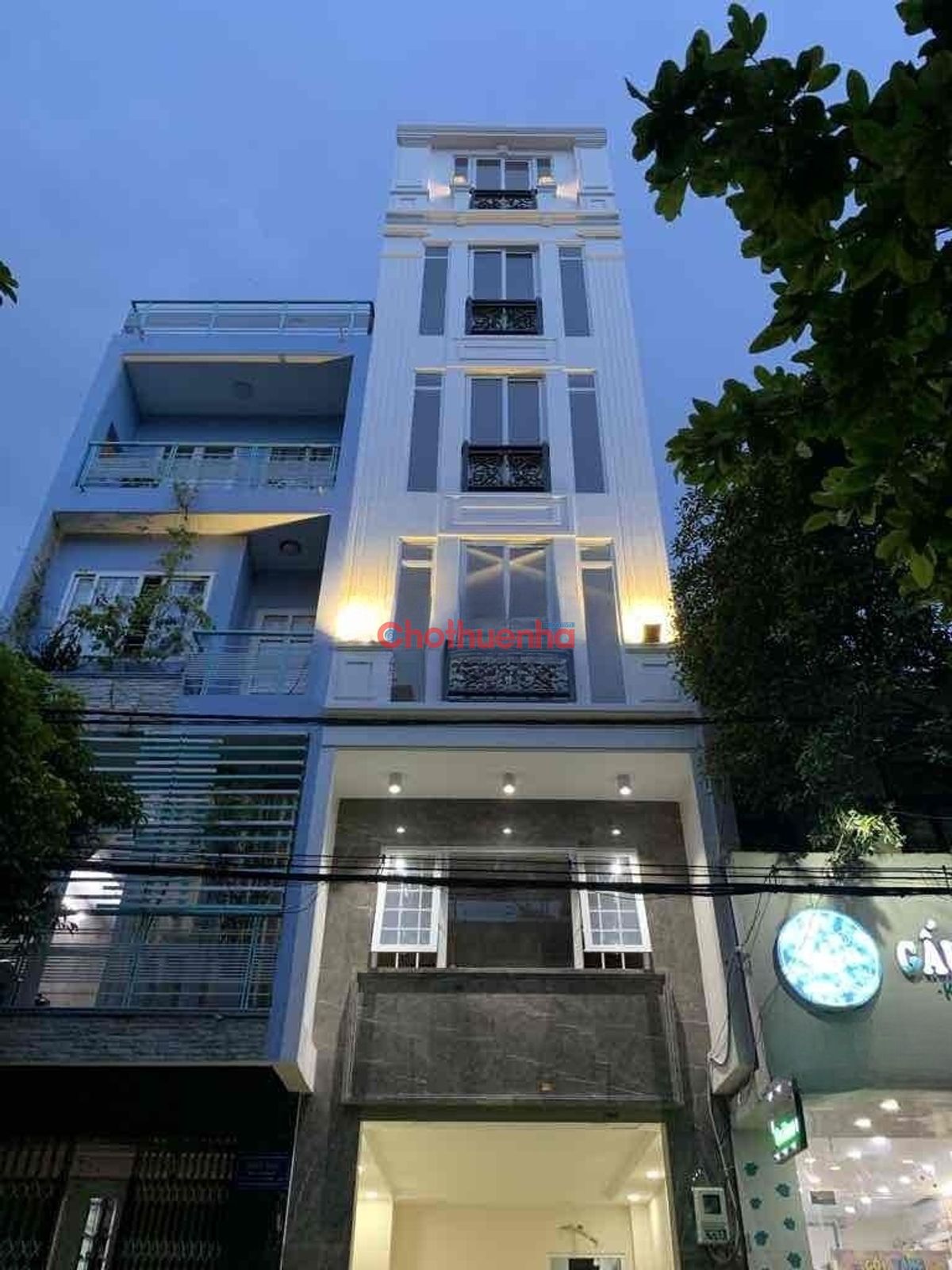 Cho thuê nhà mặt tiền đường Bàu Cát, Phường 14, Quận Tân Bình - 6 tầng có thang máy