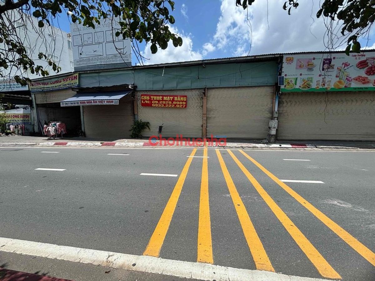 CHO THUÊ MẶT TIỀN ĐẠI LỘ VÕ VĂN KIỆT – QUẬN BÌNH TÂN | NGANG 12,6M CỰC HIẾM