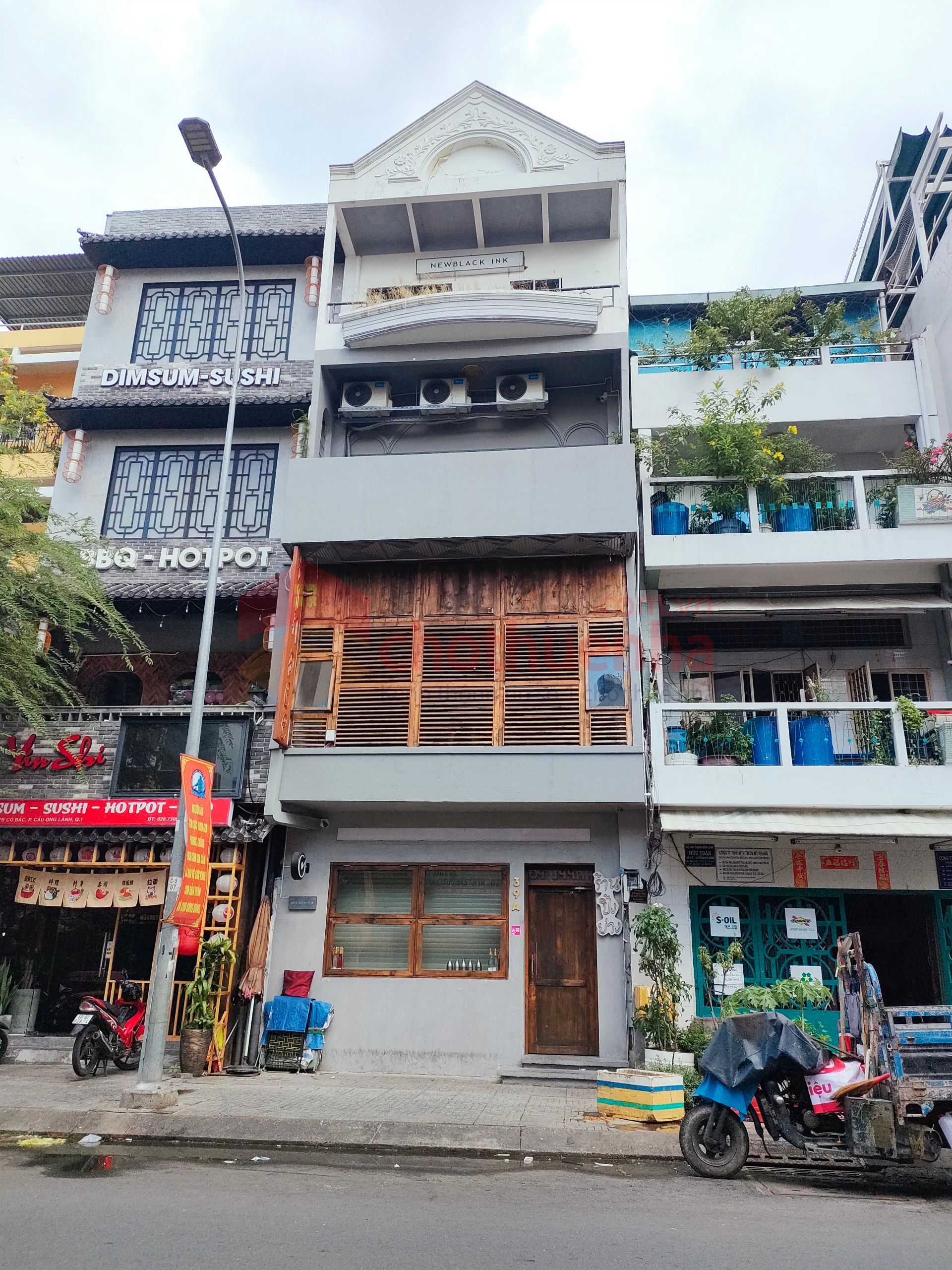 Cho thuê nhà mặt tiền đường Cô Bắc, Phường Cầu Ông Lãnh, Quận 1 