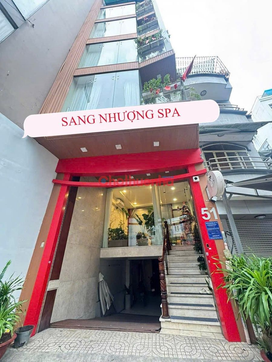 Cho thuê và sang nhượng Spa tại 61 Rạch Bùng Binh, Phường 9, Quận 3, 4.5x14m, có thang máy