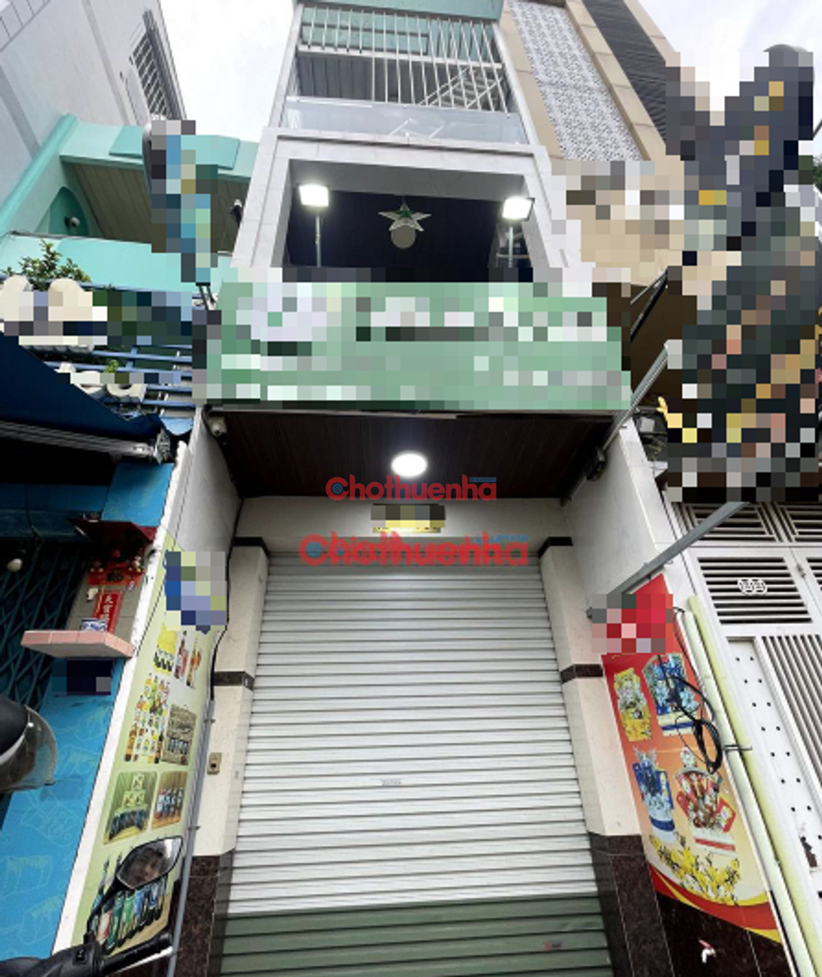 Cho thuê nhà mặt tiền Vĩnh viễn, quận 10. Ngang 5m, giá thuê chỉ 65 triệu.