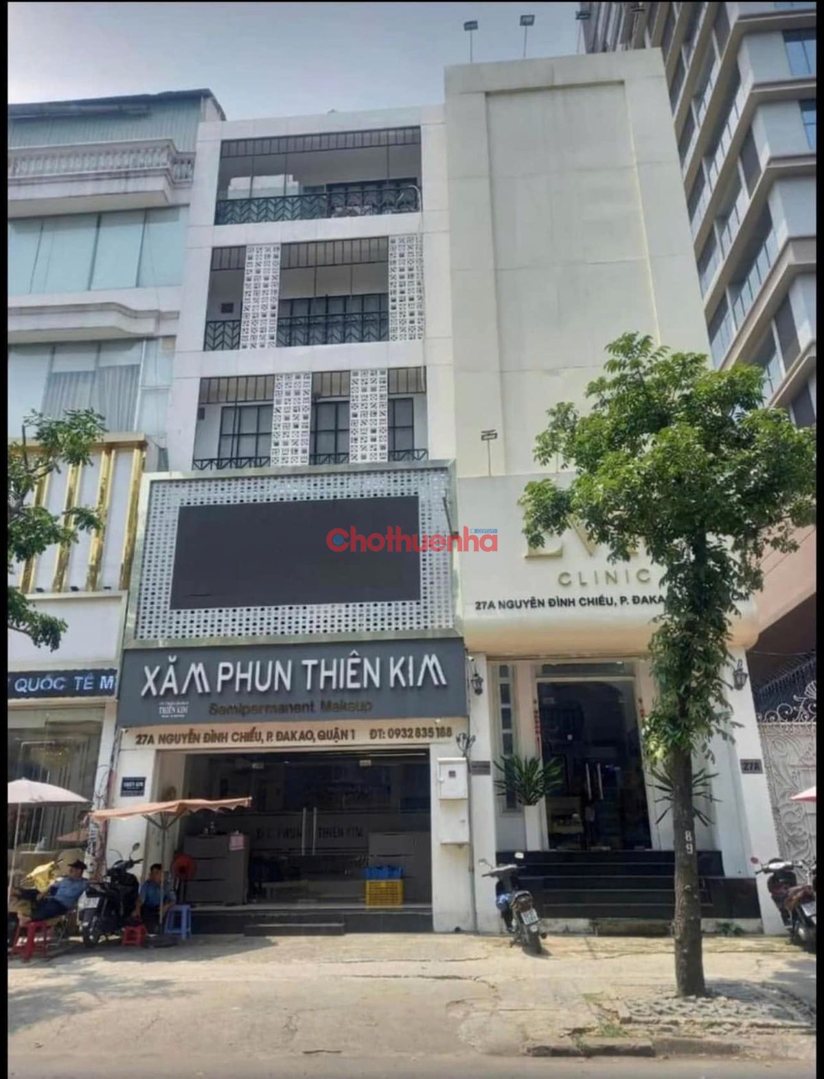 Toà nhà _ Mặt tiền _  Nguyễn Đình Chiểu Phường Đa Kao, Quận 1_ 1 trệt 4 lầu thang máy