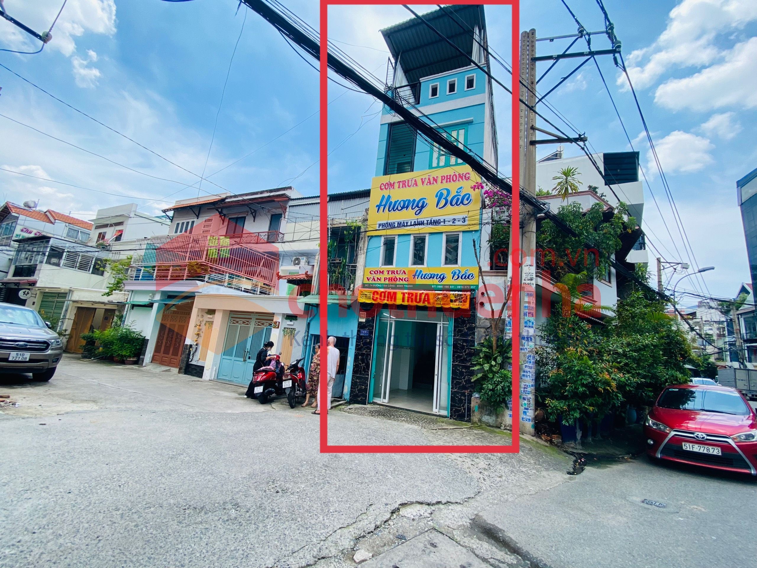 Cho thuê nhà hẻm xe hơi đường Tân Cảng, Phường 25, Bình thạnh 