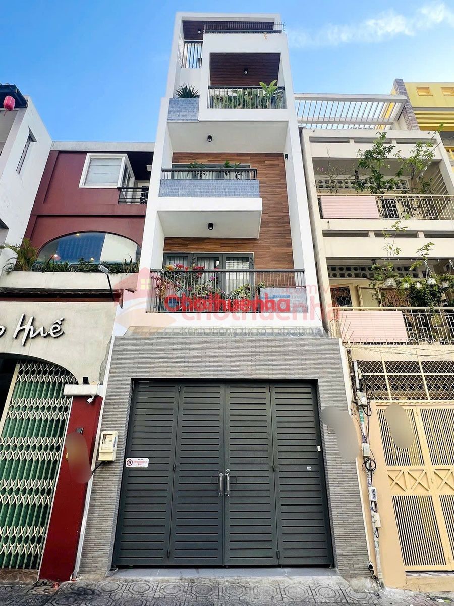 CHO THUÊ NHÀ MẶT TIỀN FULL NỘI THẤT THIẾT KẾ HIỆN ĐẠI CÓ THANG MÁY PHƯỜNG TÂN ĐỊNH QUẬN 1