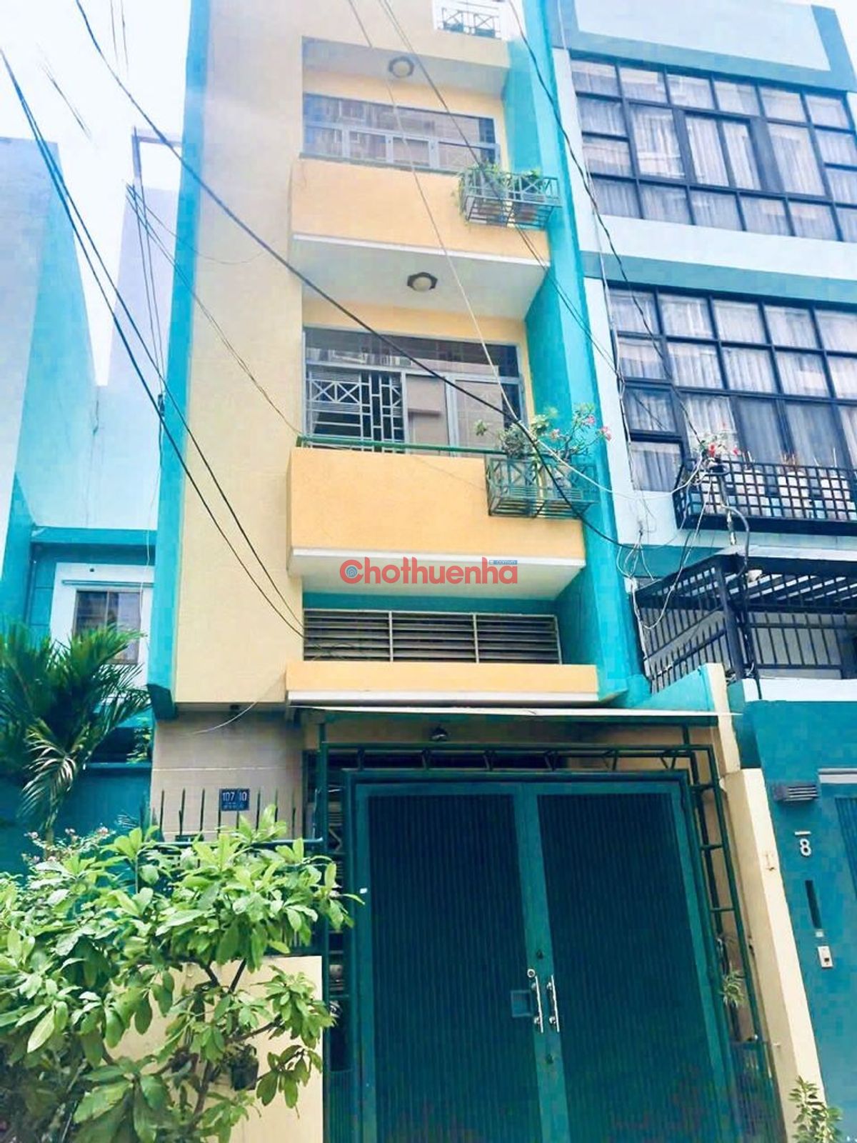 CHO THUÊ NHÀ GÓC QUẬN 3 - NỞ HẬU 6.5 - SÁT MẶT TIỀN 3 LẦU