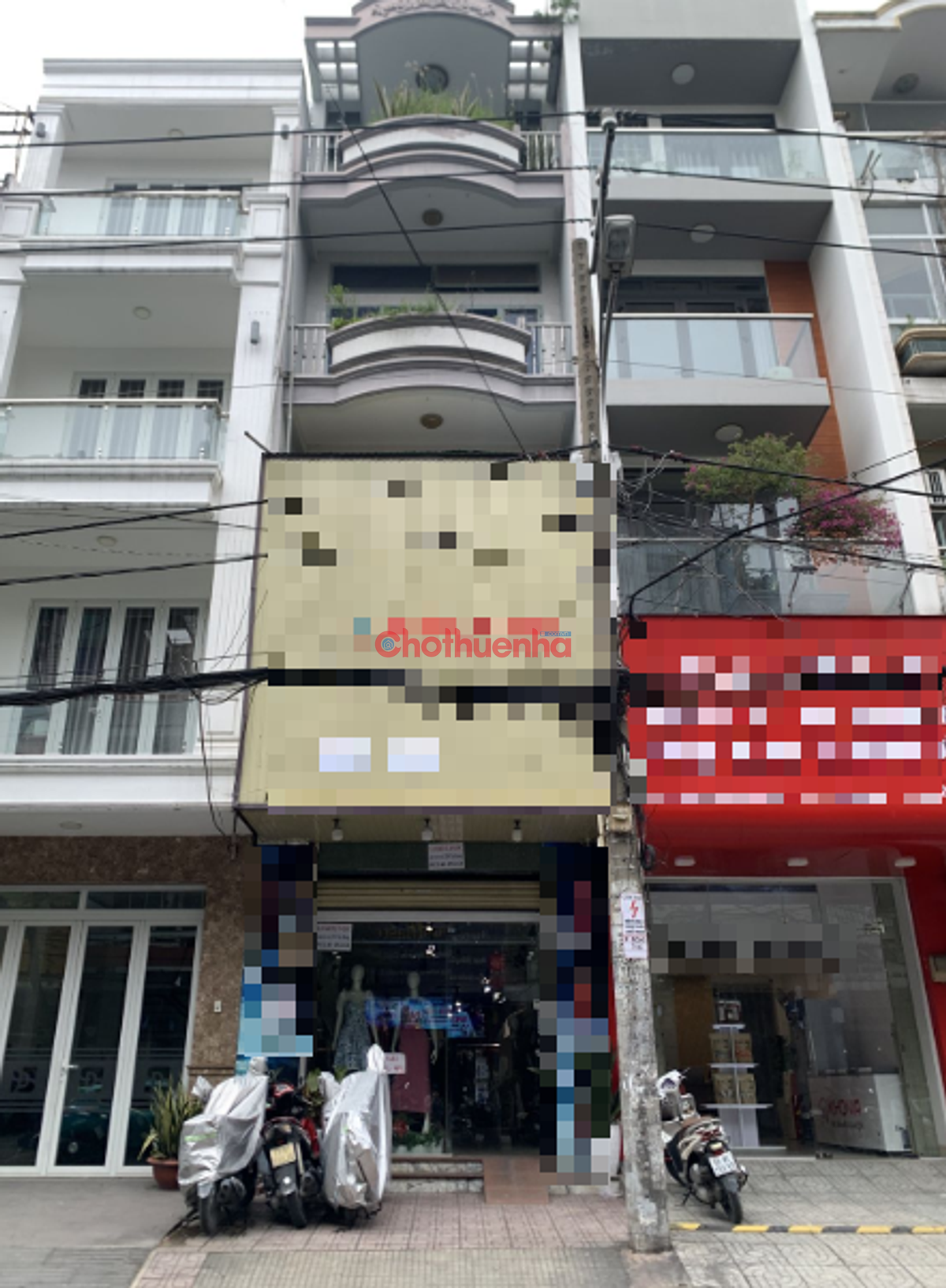 Cho thuê nhà mặt tiền đường Nguyễn Hồng Đào, Phường 14, Tân Bình .