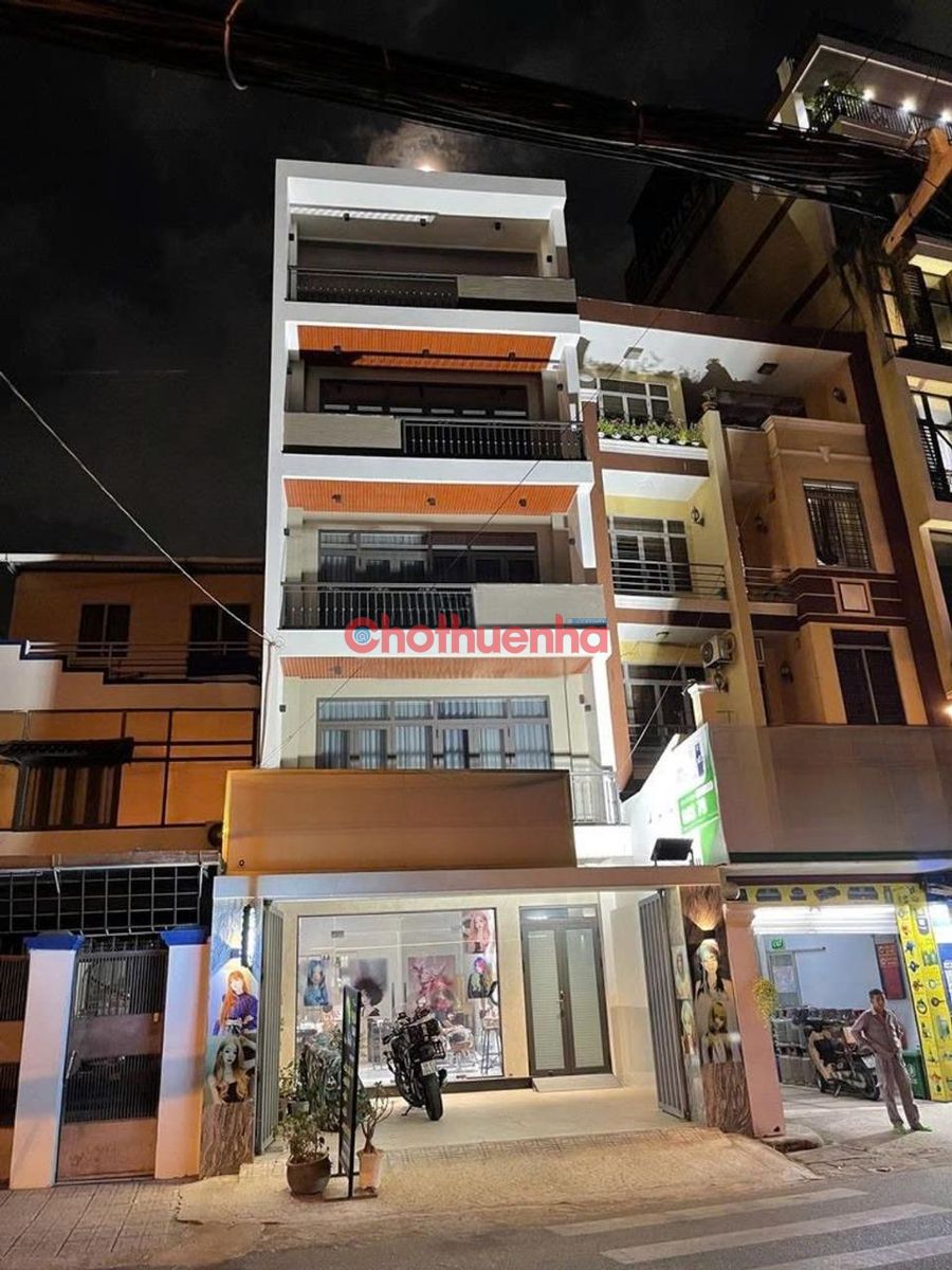 Cho thuê nhà mặt tiền Nguyễn Hồng, Phường 11, Quận Bình Thạnh – DT: 6x24m - 4 Lầu