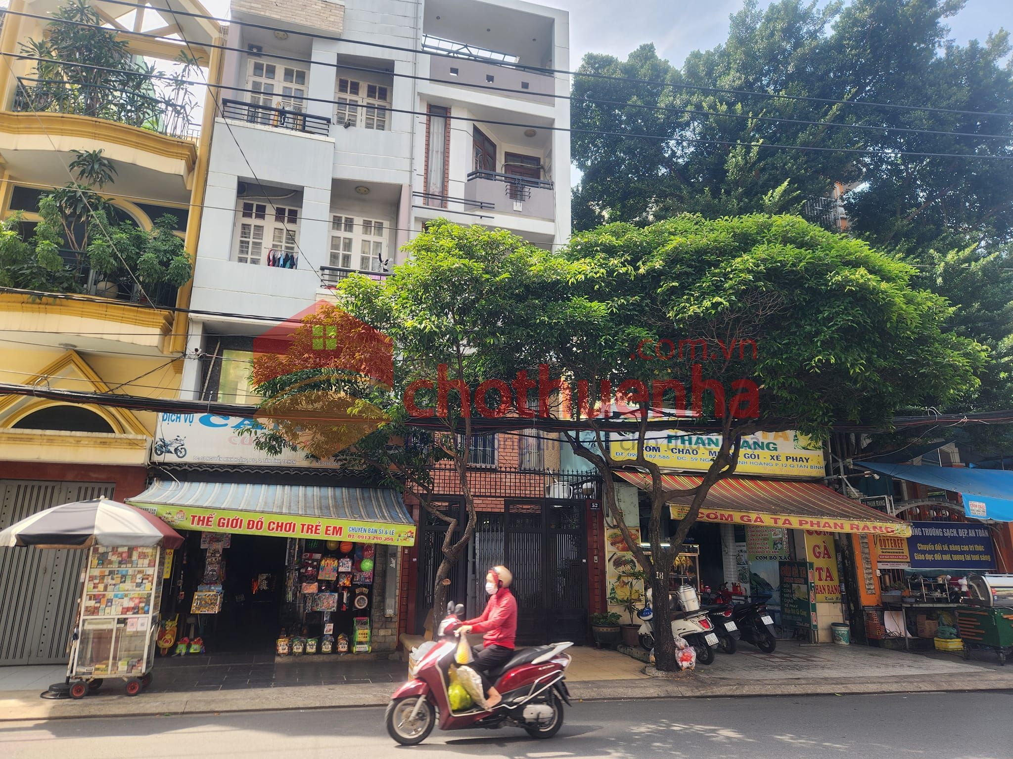 CHO THUÊ NHÀ MẶT TIỀN NGUYỄN MINH HOÀNG, P.12, TÂN BÌNH