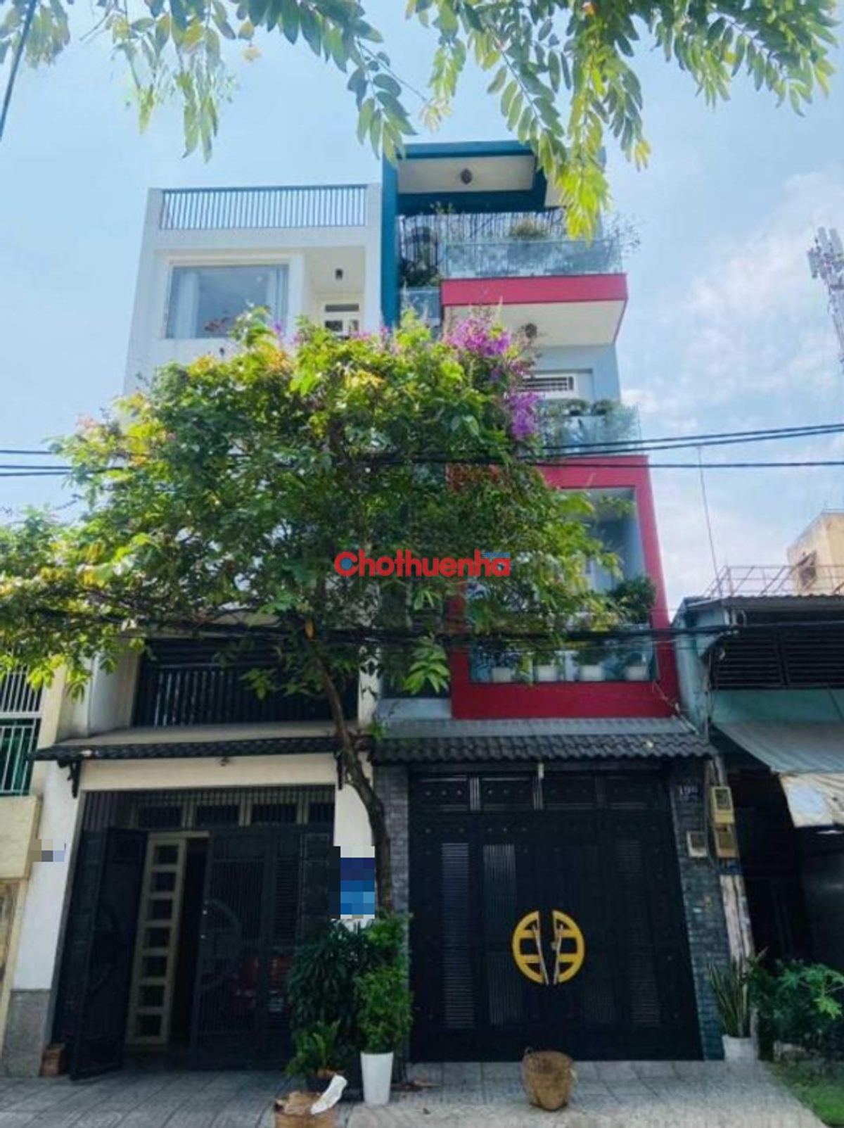 Cho thuê nhà mặt tiền đường, phường phú thạnh, tân phú