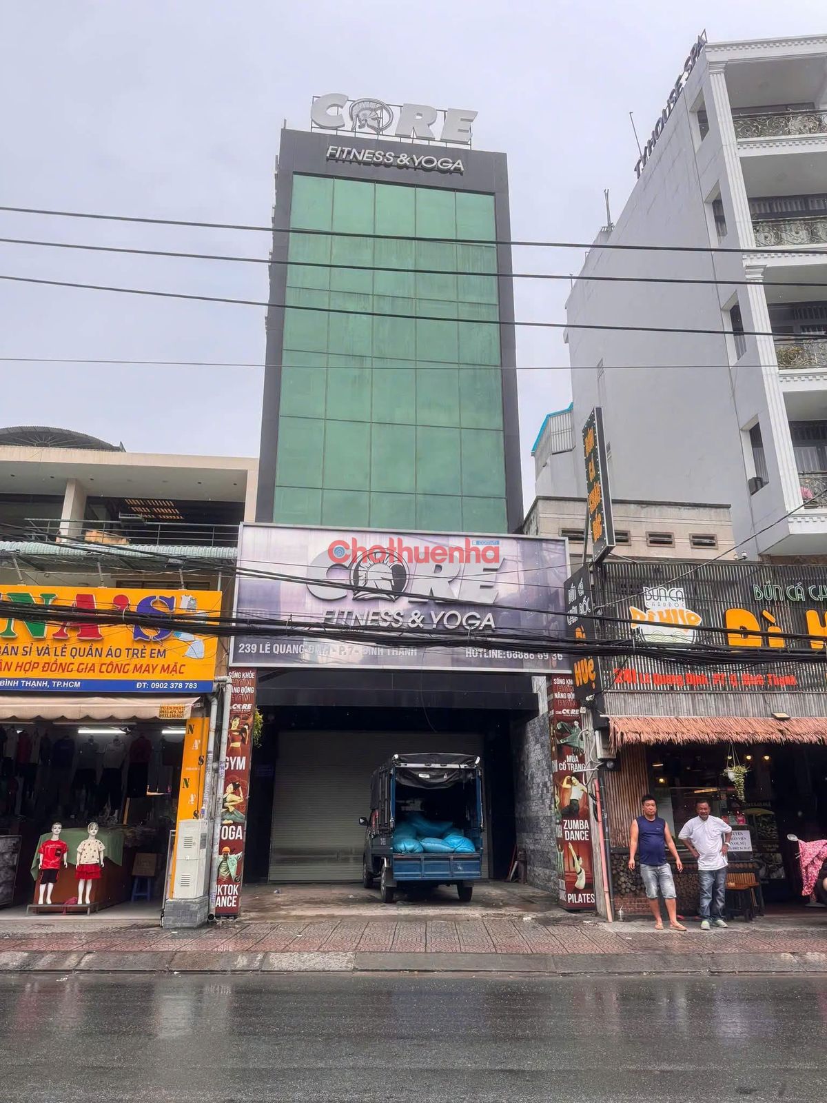 CHO THUÊ TÒA NHÀ MẶT TIỀN LÊ QUANG ĐỊNH, PHƯỜNG 7, BÌNH THẠNH – CÓ THANG MÁY