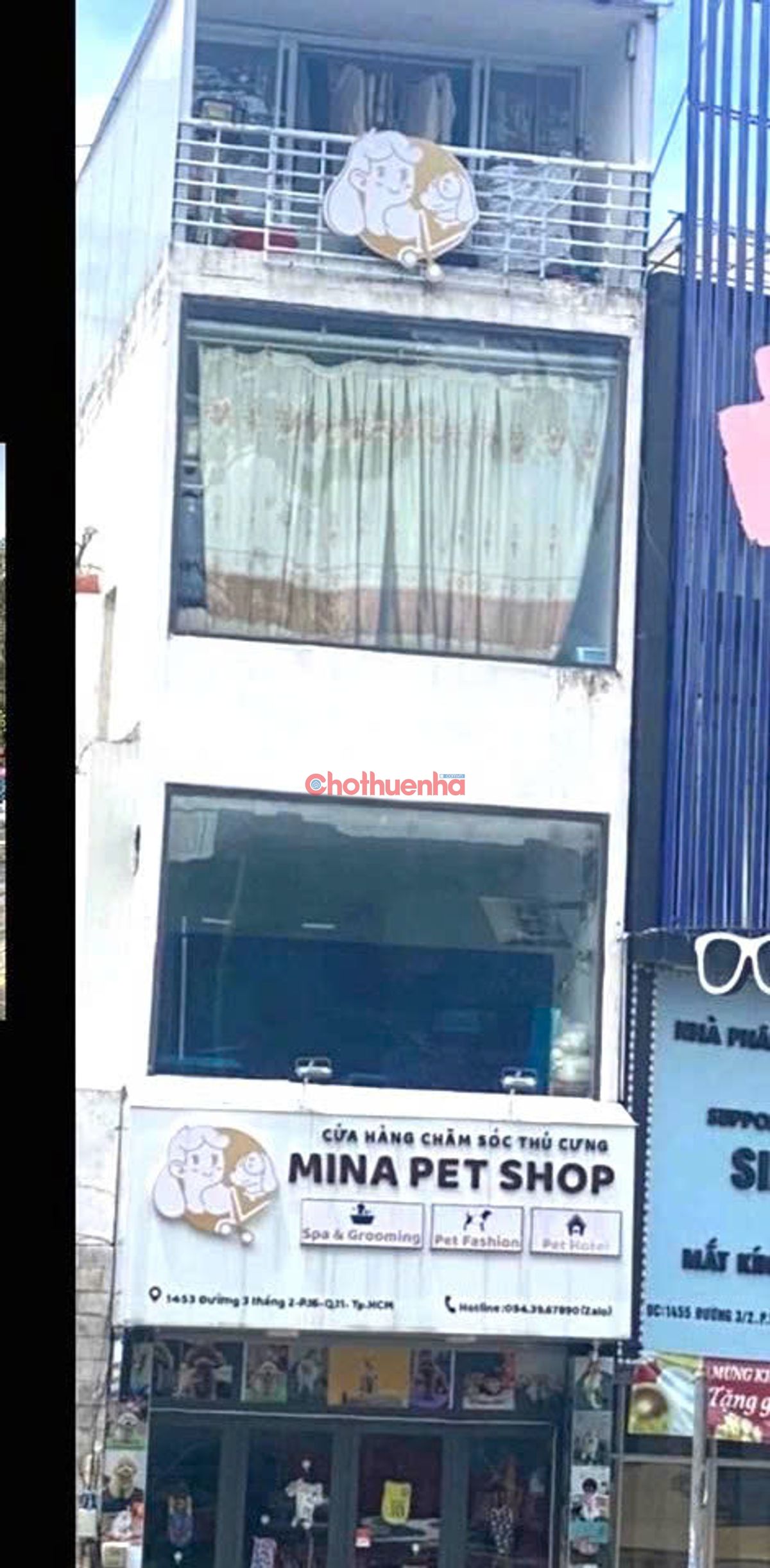 CHO THUÊ NHÀ MẶT TIỀN ĐƯỜNG 3/2_QUẬN 11