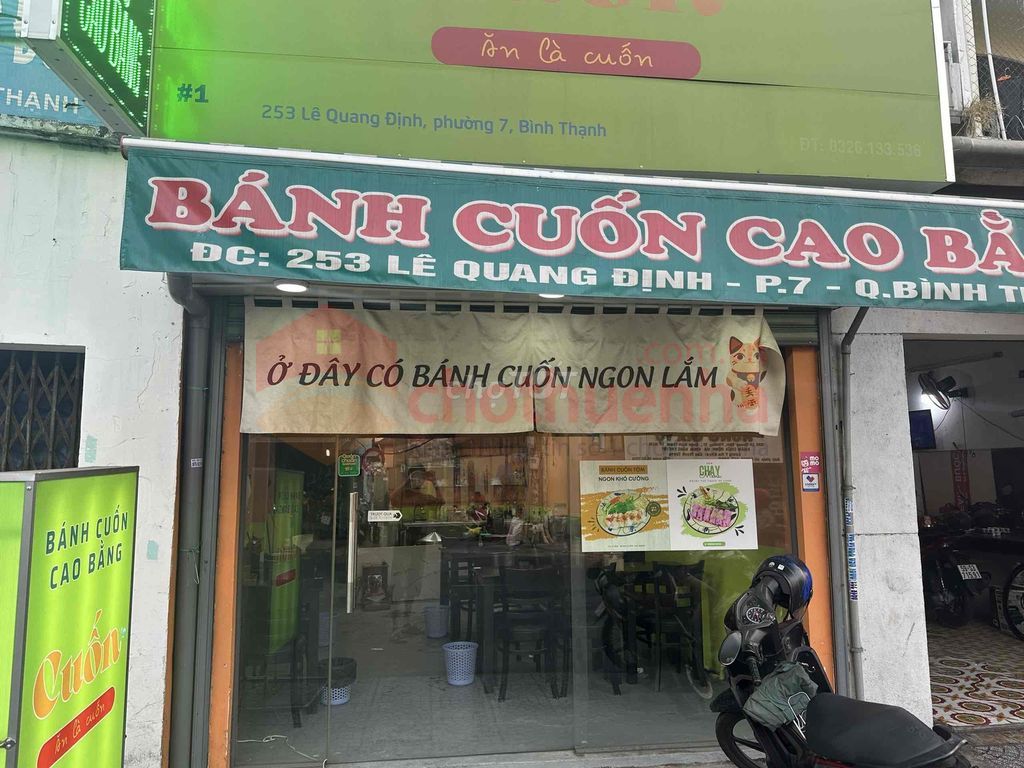 SANG QUÁN– 235 LÊ QUANG ĐỊNH, P.7, Q. BÌNH THẠNH