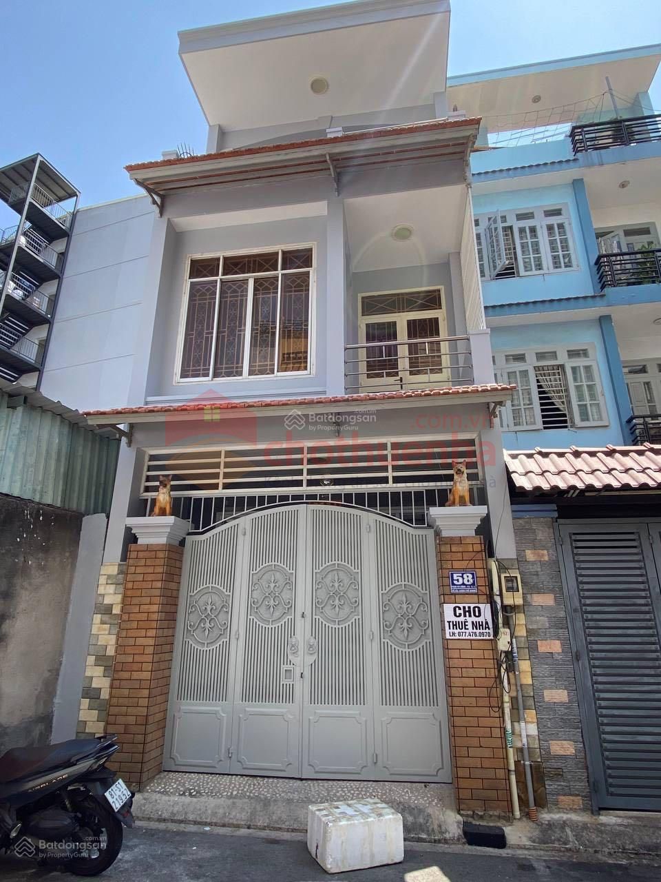 CHO THUÊ NHÀ PHẠM CỰ LƯỢNG – PHƯỜNG 2, QUẬN TÂN BÌNH