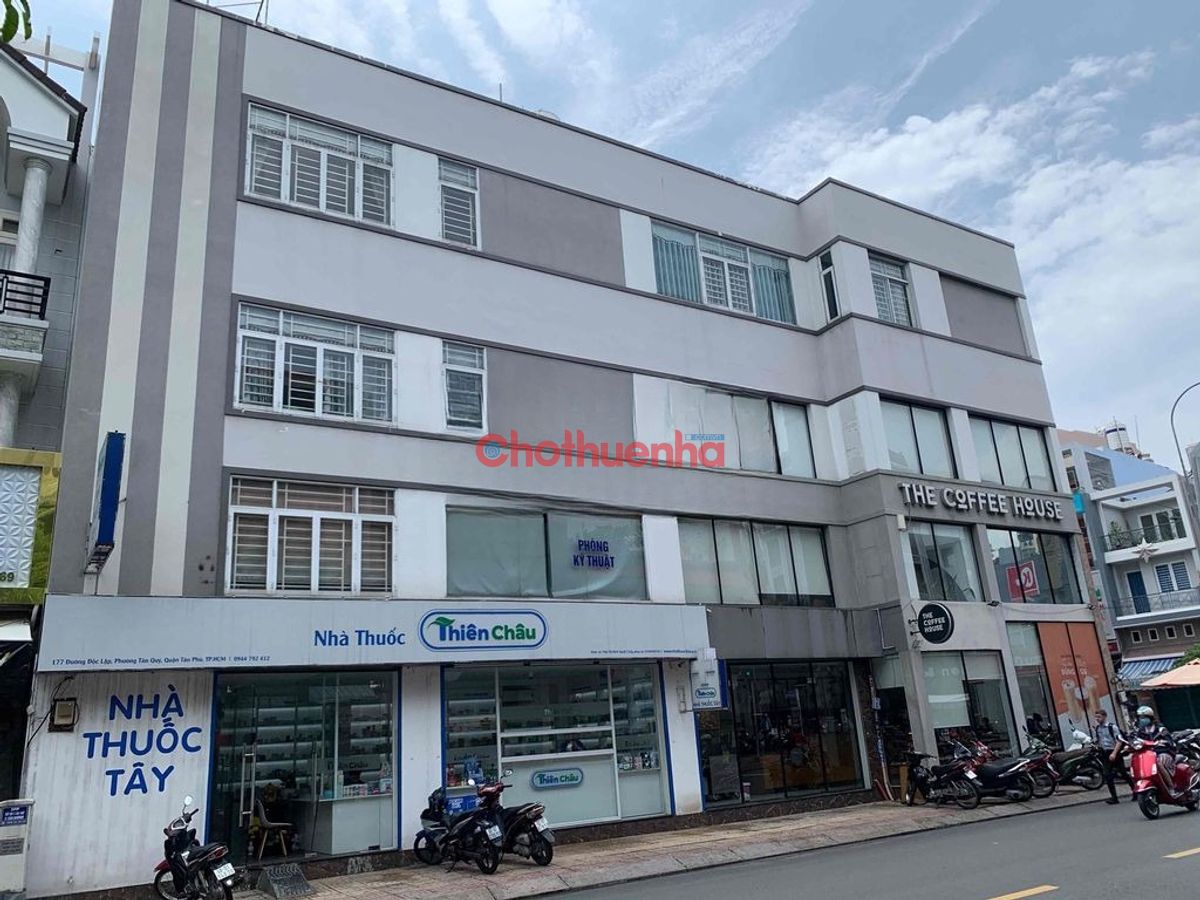CHO THUÊ MẶT BẰNG ĐỘC LẬP, PHƯỜNG TÂN QUÝ, QUẬN TÂN PHÚ – TP.HCM