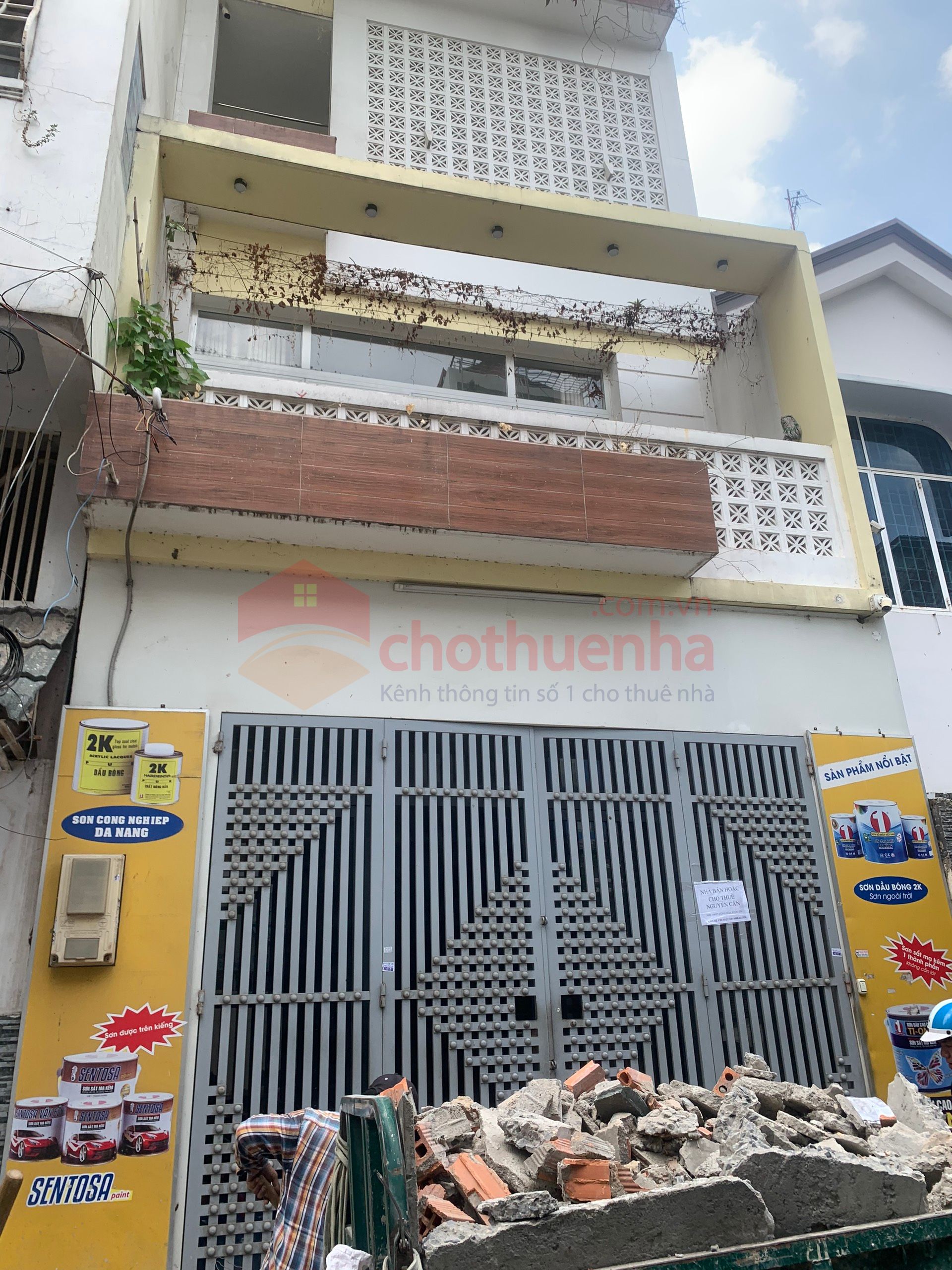 CHO THUÊ NHÀ NGUYÊN CĂN ĐƯỜNG CỘNG HÒA, TÂN BÌNH – NGANG 5M – GIÁ 25 TRIỆU/THÁNG