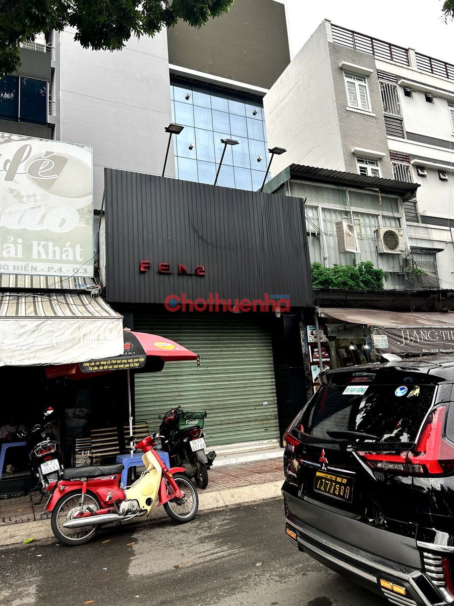 Cho thuê nhà mặt tiền đường Nguyễn Thượng Hiền, Phường 4, Quận 3- Ngang 4,5m Dài 12m Nở hậu - Nhà mới sơn sửa