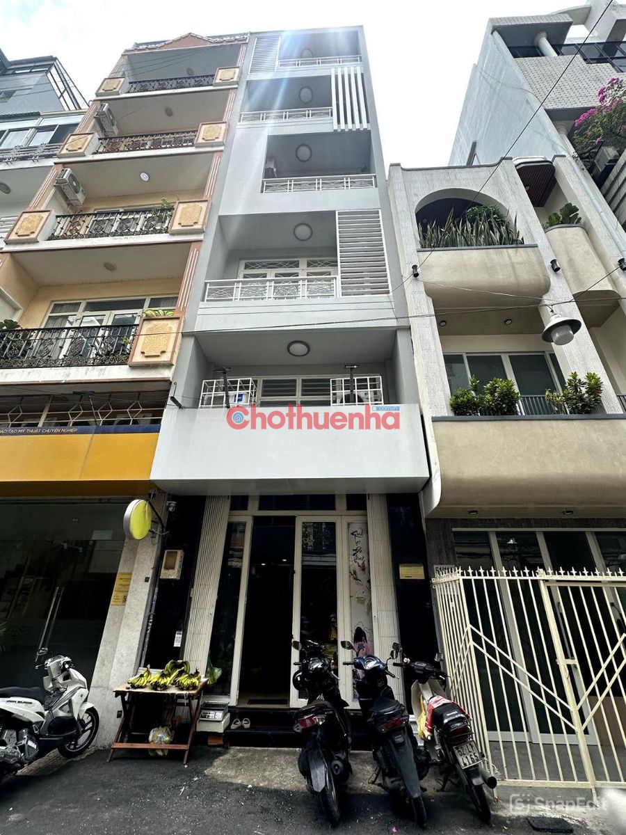 Cho thuê nhà hẻm xe hơi đường Cao Thắng, Quận 3 - 5 Lầu - Spa, Nail, Văn phòng, Studio 