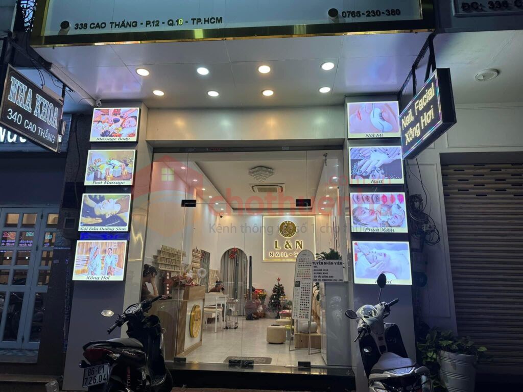 CHO THUÊ MẶT BẰNG ĐƯỜNG CAO THẮNG, QUẬN 10 – VỊ TRÍ KINH DOANH SẦM UẤT