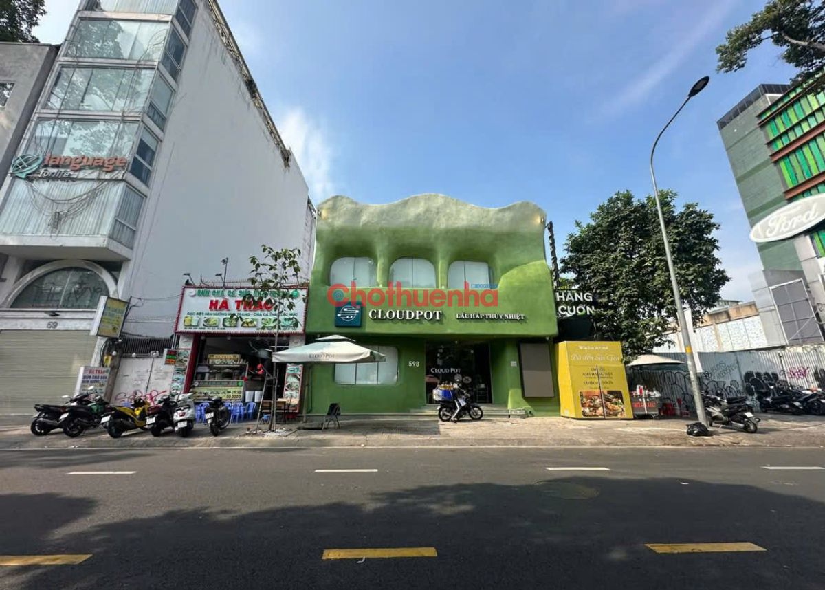 CHO THUÊ NHÀ MẶT TIỀN 59B CAO THẮNG, QUẬN 3 - NGANG 10M DÀI 30M
