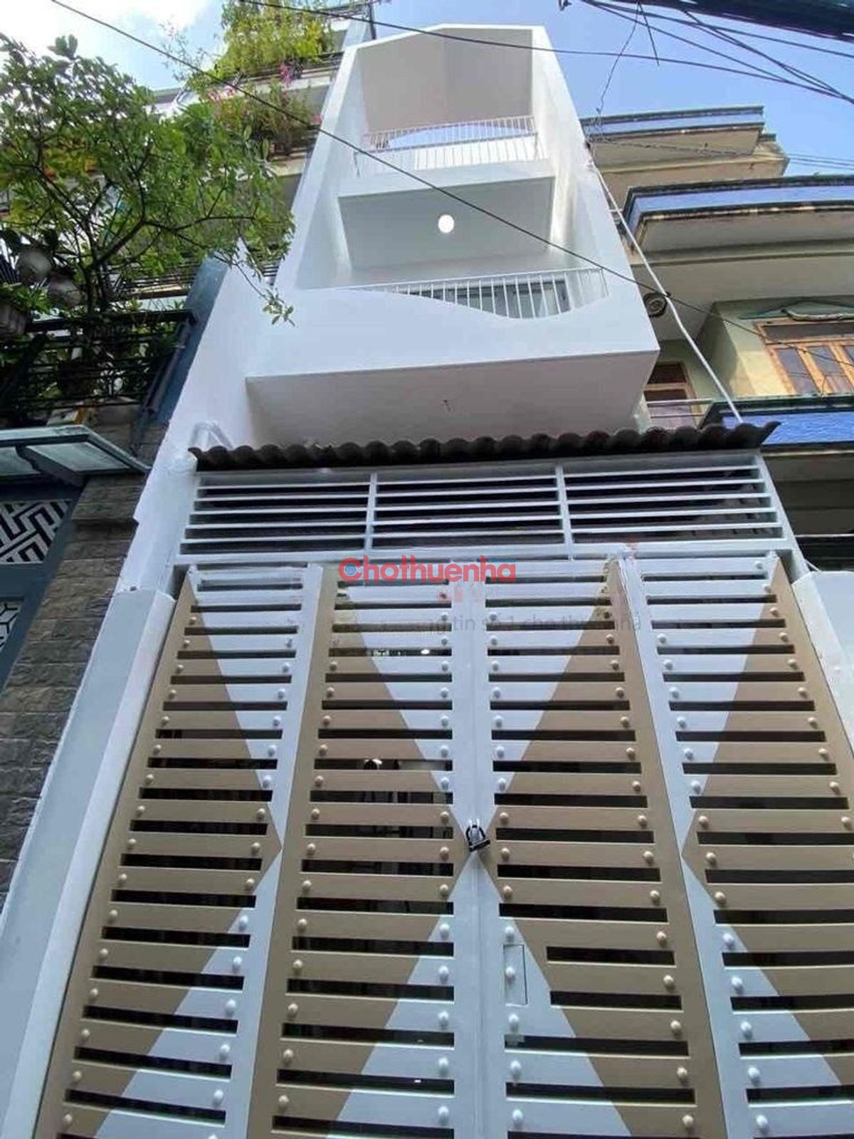 Cho Thuê Nhà Mới xây đẹp - 4 x10 - trệt 2 lầu 2 phòng - Chỉ 15 triệu