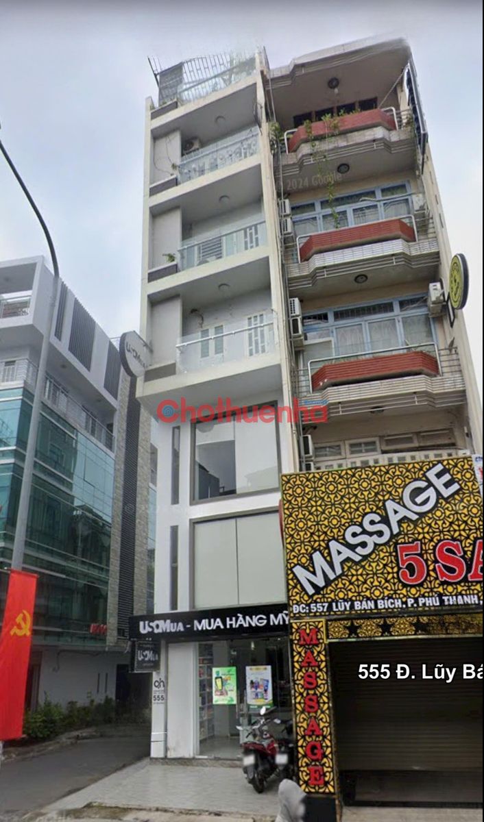 ho thuê nhà mặt tiền đường Lũy Bán Bích, Phường Hòa Thạnh, Quận Tân Phú,