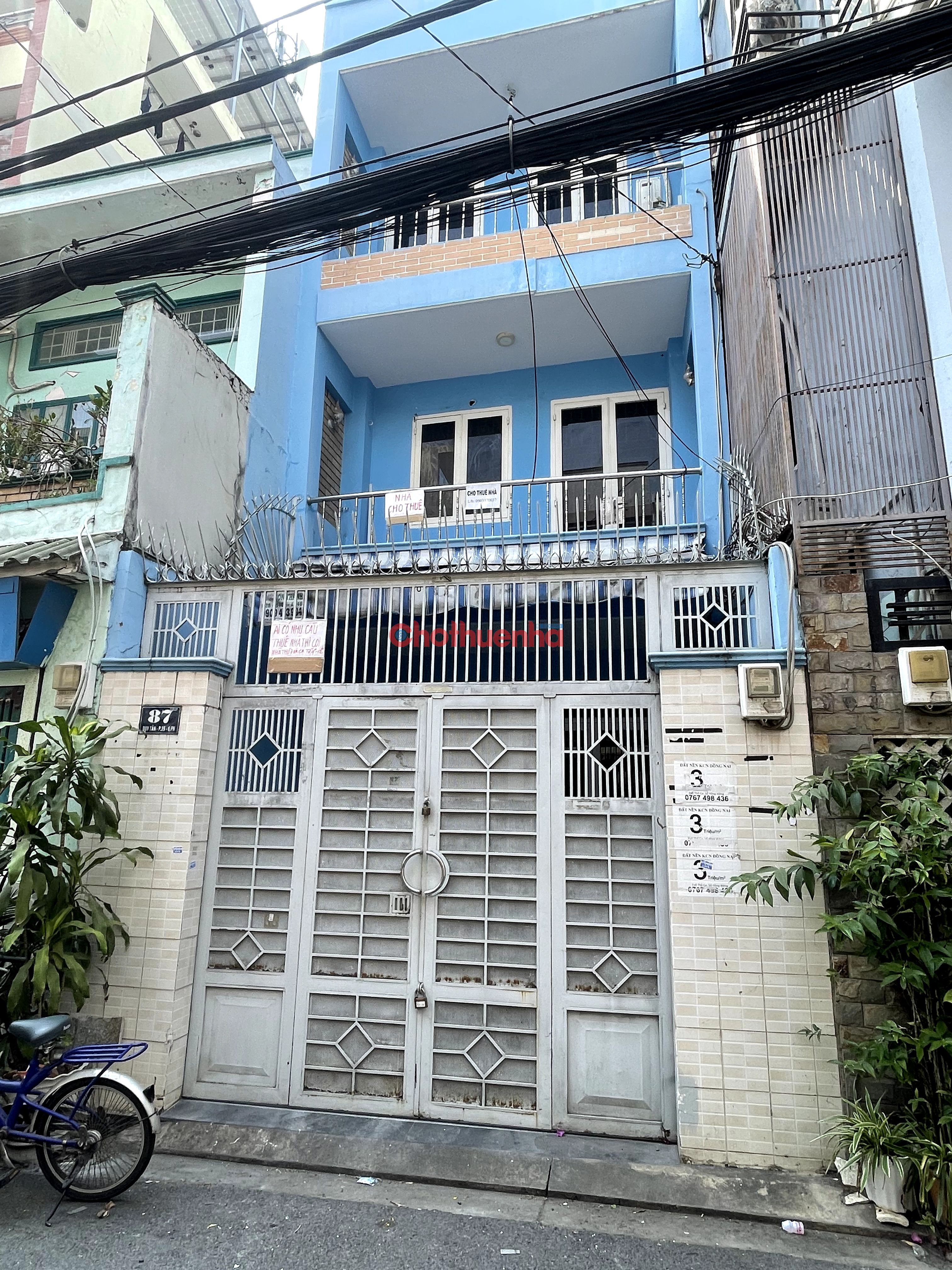 CHO THUÊ NHÀ NGUYÊN CĂN DUY TÂN – PHƯỜNG 15, QUẬN PHÚ NHUẬN_ 2PN+ 3WC