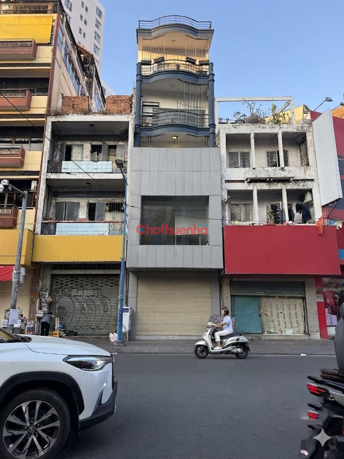 CHO THUÊ NHÀ MẶT TIỀN HAI BÀ TRƯNG, TÂN ĐỊNH, QUẬN 1 - 5 TẦNG - KINH DOANH SẦM UẤT