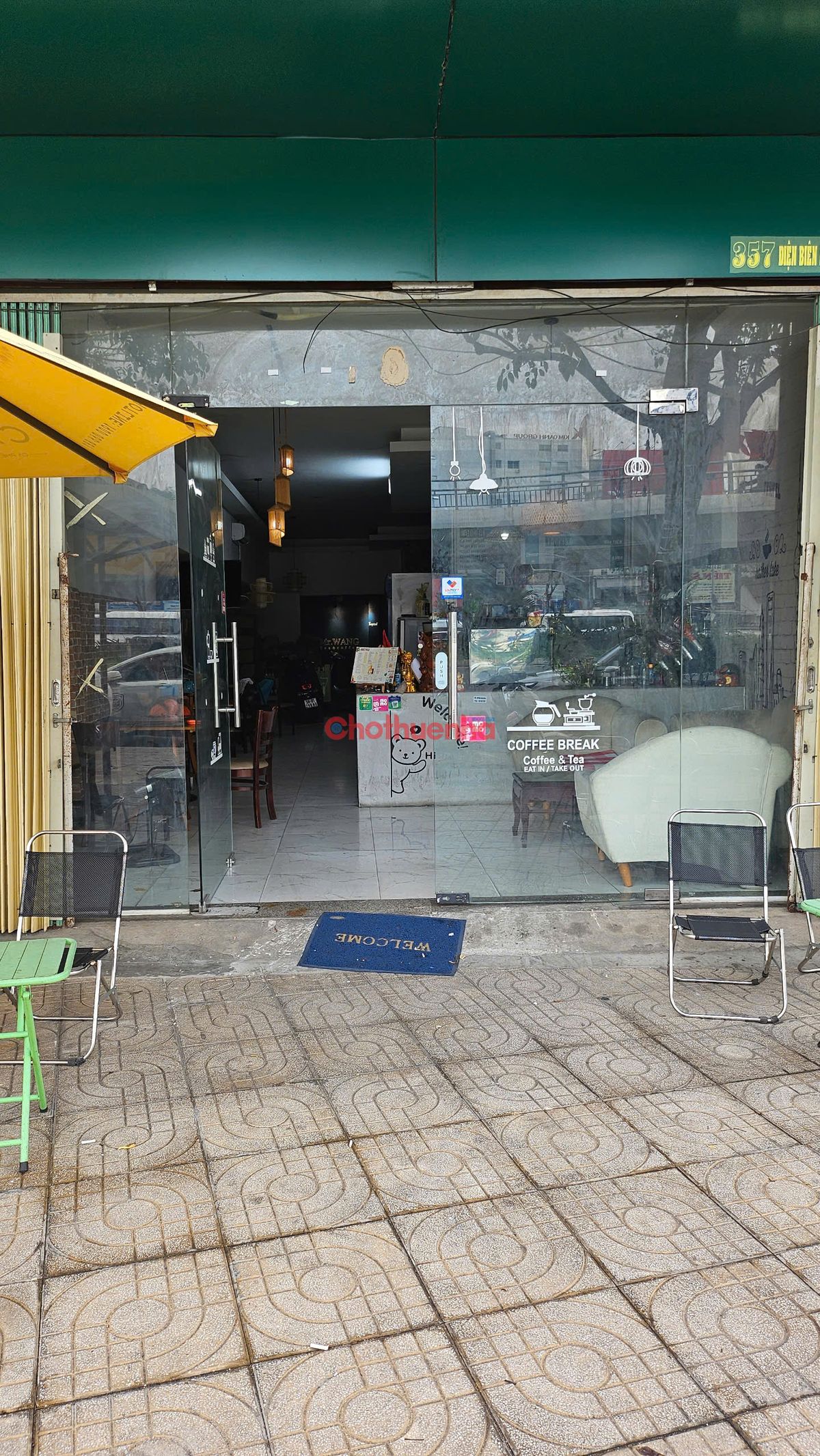 cho thuê nguyên căn sân vườn điện biên phủ - có thang máy - trống suốt