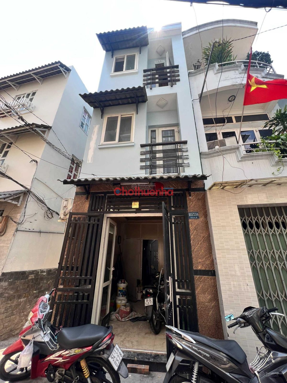 Cho thuê nhà HXH Lê Văn Duyệt - diện tích sàn 49m2 - nhà mới có 3 tầng