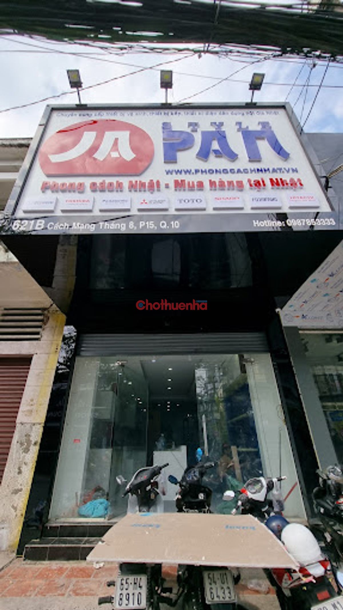 Cho thuê mặt bằng mặt tiền đường trung tâm Quận 10 Gần Công viên lê thị riêng