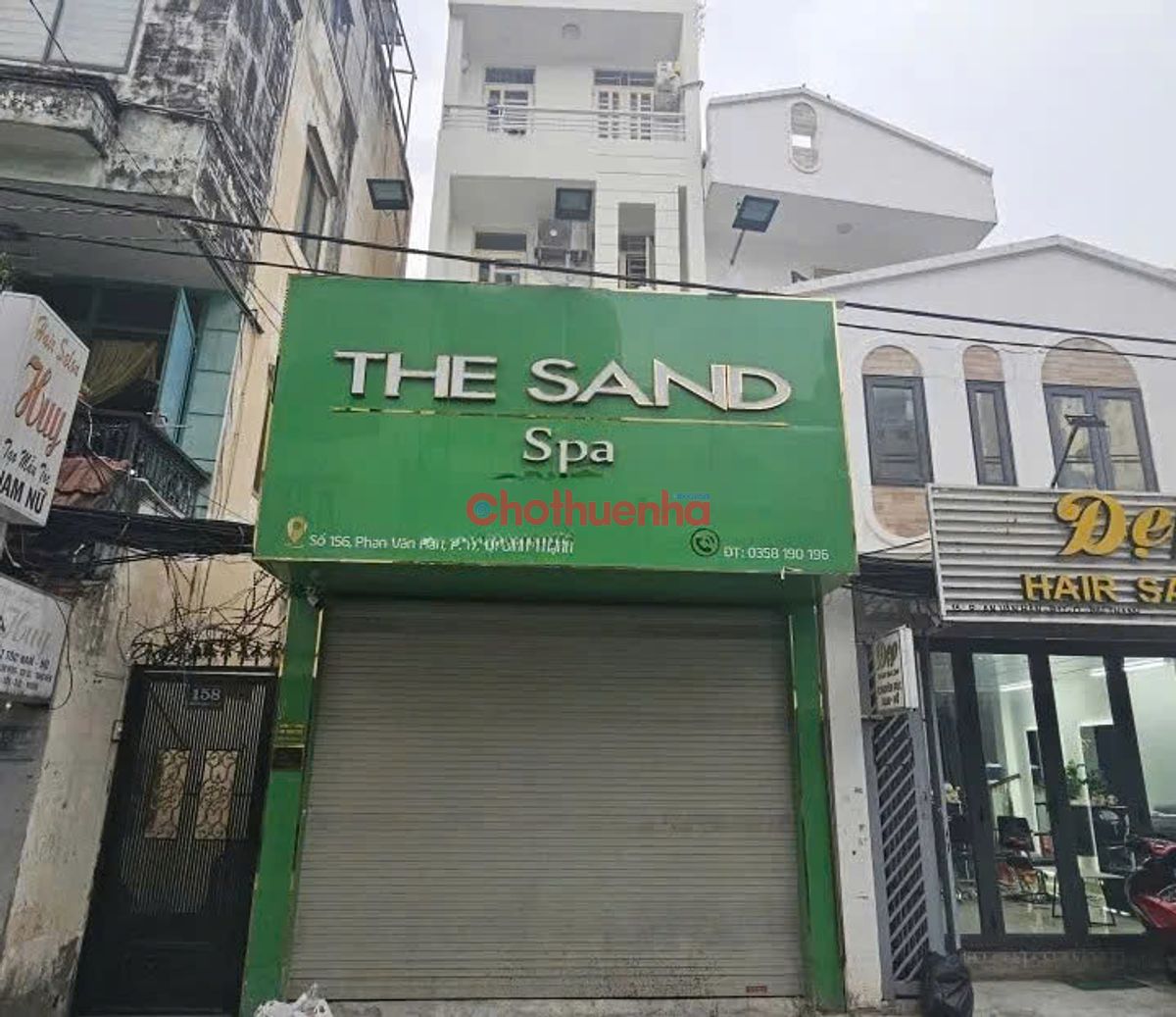 CHO THUÊ MẶT BẰNG ĐƯỜNG PHAN VĂN HÂN - THIẾT KẾ CẦU THANG CUỐI - CÓ HẺM SAU NHÀ