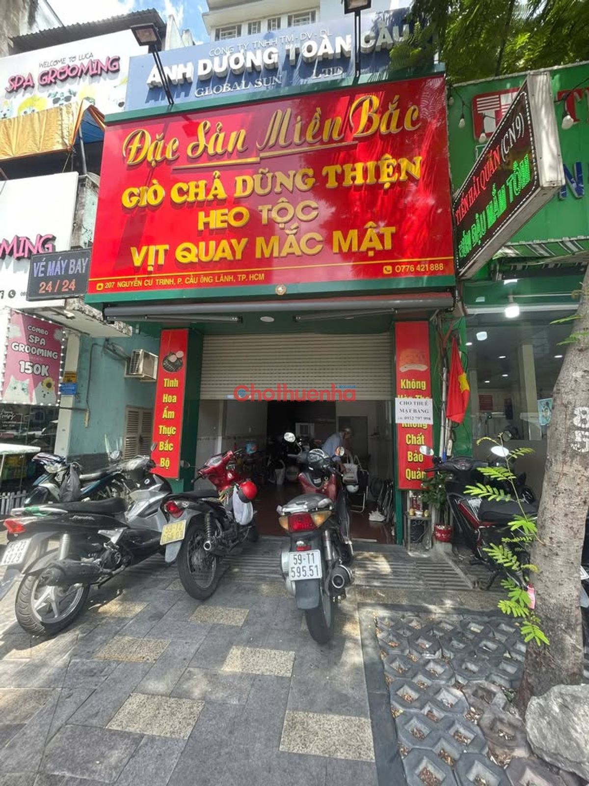 Cho thuê mặt bằng đường Nguyễn Cư Trinh, Phường Nguyễn Cư Trinh, Quận 1. Lối đi riêng.