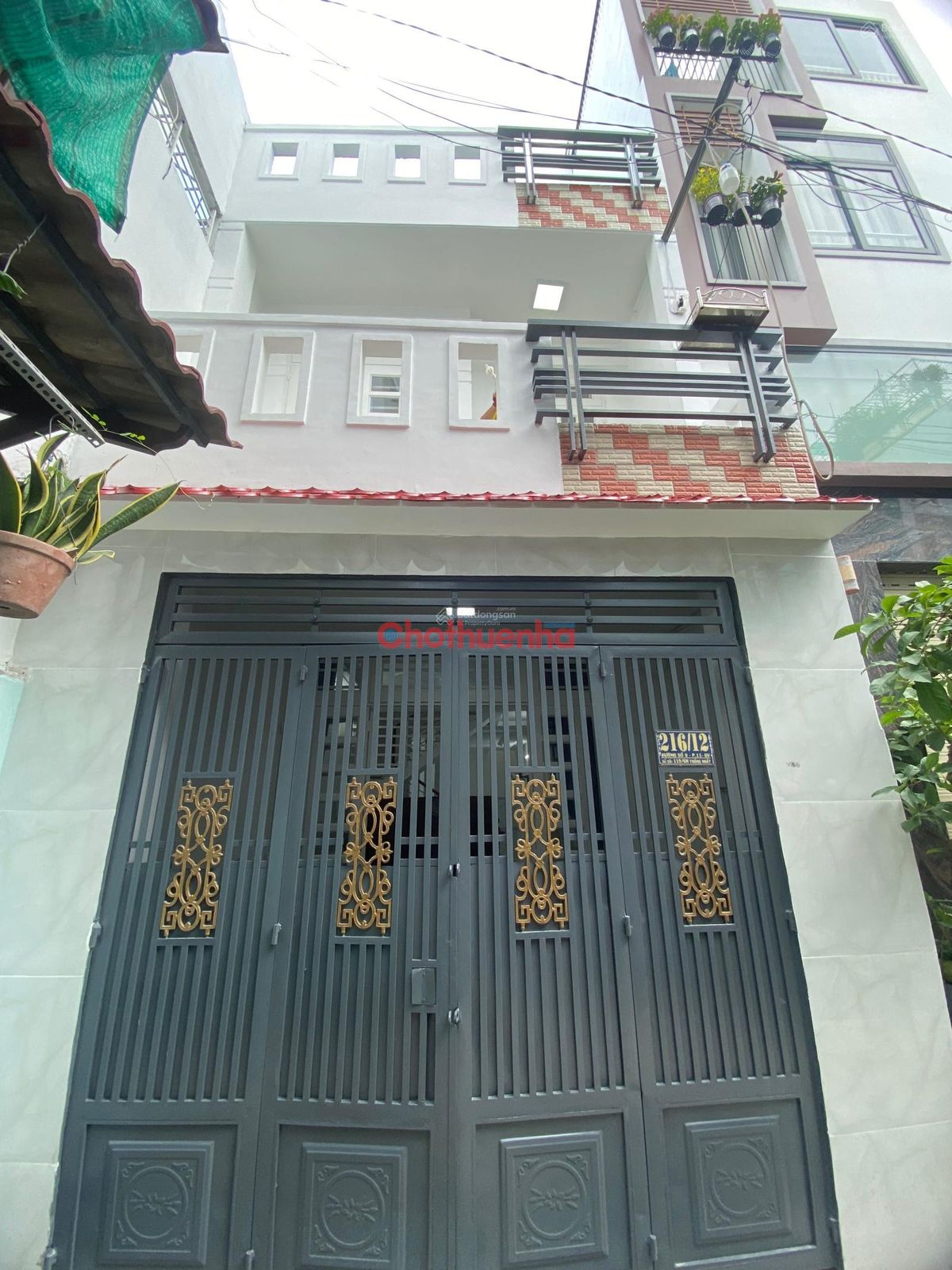 Cho thuê nhà hẻm xe hơi Đường số 8, Phường 11, quận Gò Vấp 