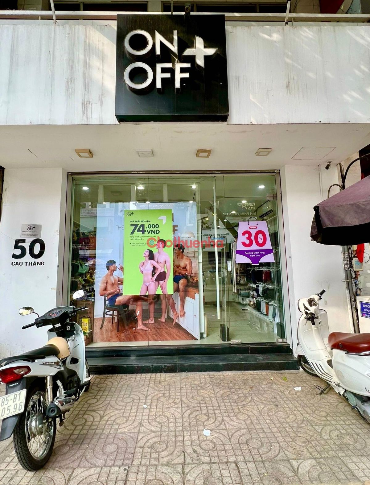 Cho thuê mặt bằng ngang 5,3m - mặt tiền Cao Thắng 