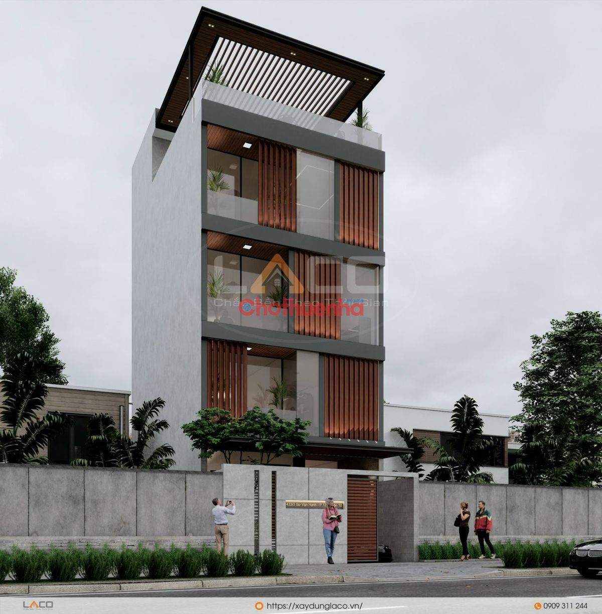 CHO THUÊ NHÀ HẺM XE TẢI ĐƯỜNG SƯ VẠN HẠNH, PHƯỜNG 12, QUẬN 10 - 4 TẦNG CÓ THANG MÁY 