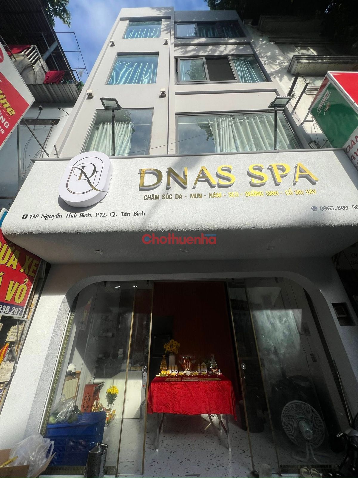 Cho thuê nhà nguyên căn mặt tiền Nguyễn Thái Bình - vị trí kinh doanh nhộn nhịp