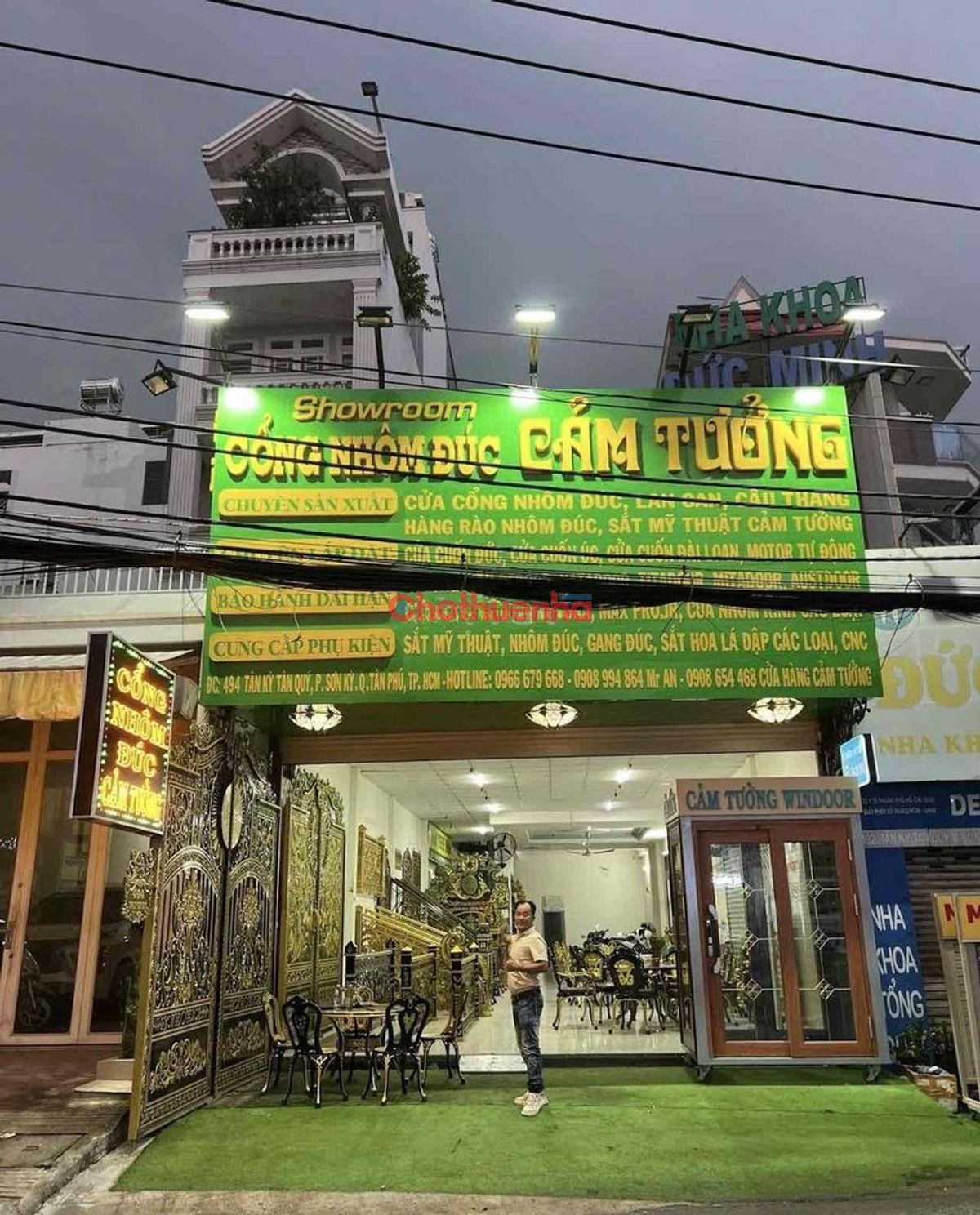 CHO THUÊ MẶT BẰNG ĐƯỜNG TÂN KỲ TÂN QUÝ - NGANG 6M