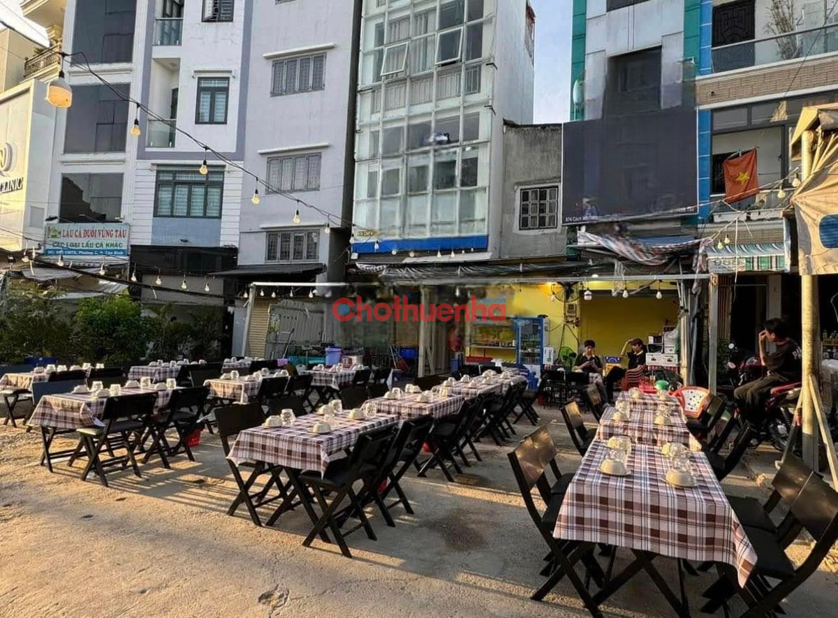 Cho thuê nhà Mặt tiền Cách Mạng Tháng 8, Phường 5, Tân Bình_ thích hợp mở quán ăn, quán nhậu bình dân.