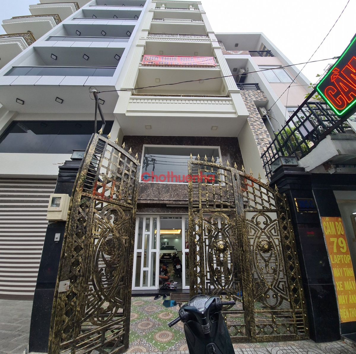 CHO THUÊ NHÀ MẶT TIỀN LÊ QUANG ĐỊNH, P.7, BÌNH THẠNH - PCCC