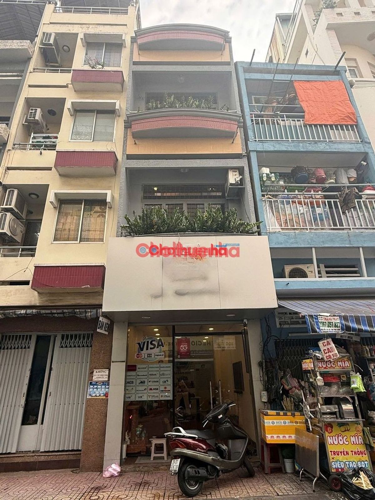 Cho thuê nhà mặt tiền đường Vườn Chuối, Phường 4, Quận 3 