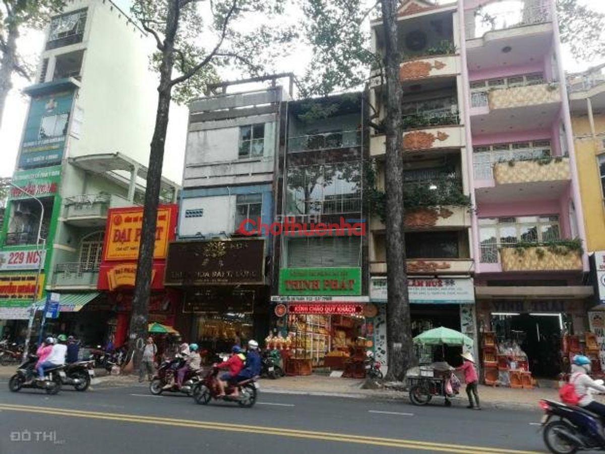 cho thuê nhà mặt tiền đường nguyễn chí thanh - phường 12 - quận 5