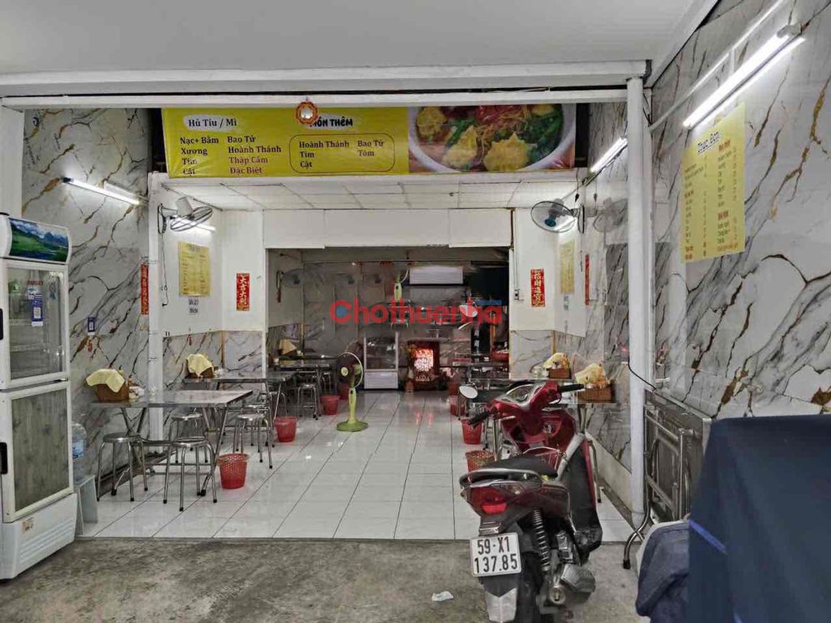 CHO THUÊ NHÀ MẶT TIỀN CMT8, PHƯỜNG 15, QUẬN 10