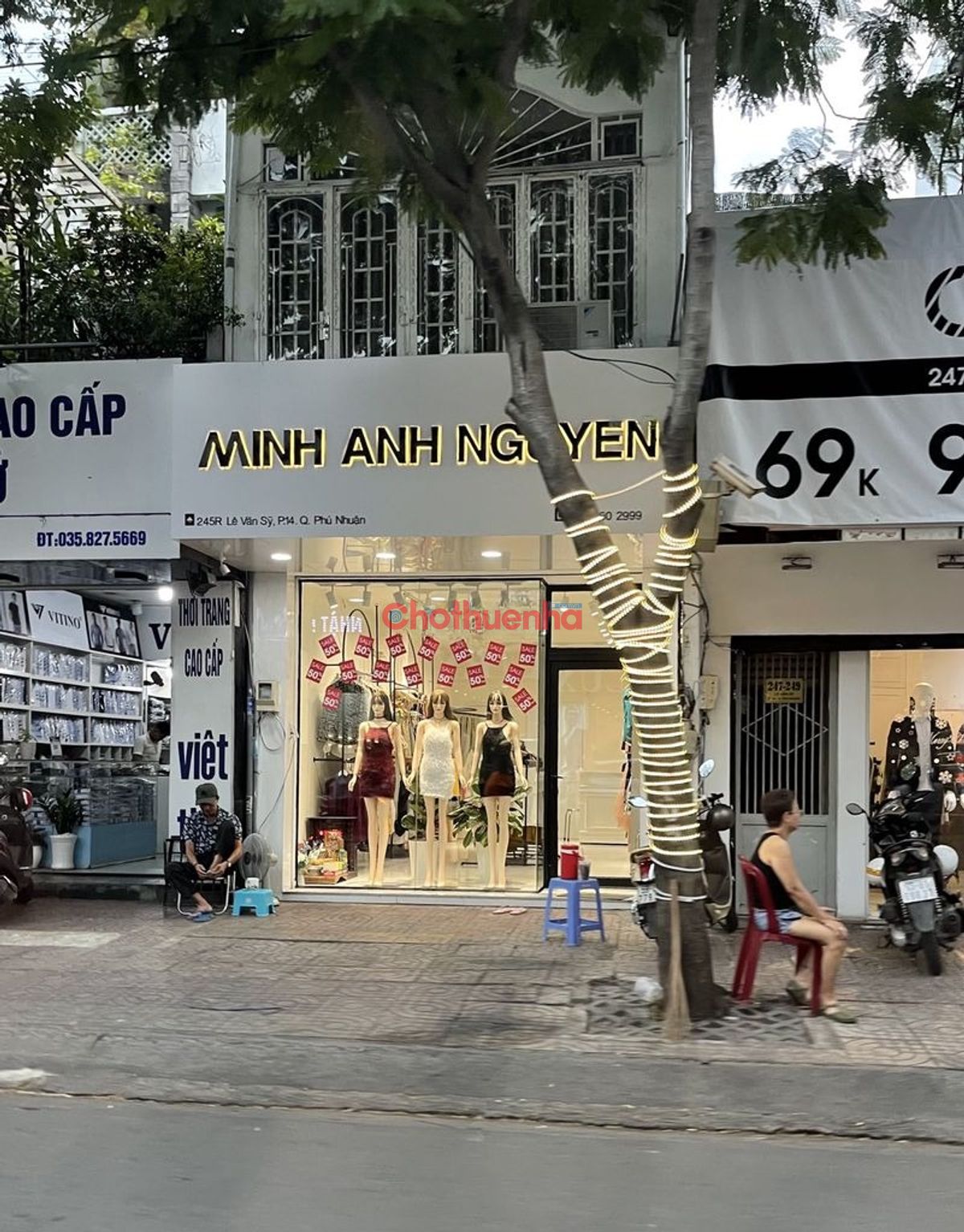CHO THUÊ NHÀ MẶT TIỀN ĐƯỜNG LÊ VĂN SỸ. VỊ TRÍ ĐẸP. NGANG 4M 4 TẦNG. CẦU THANG CUỐI NHÀ 