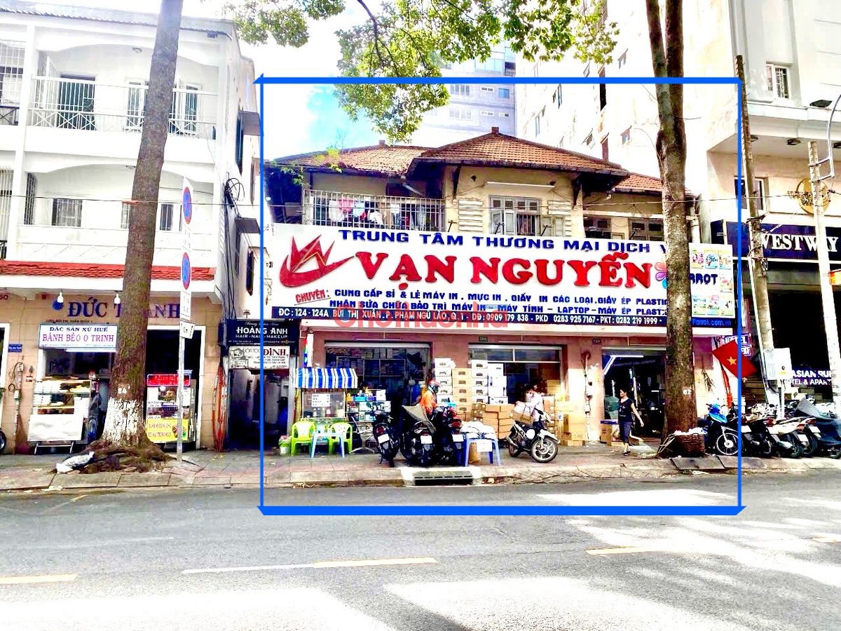 CHO THUÊ NHÀ MẶT TIỀN NGANG 12M BÙI THỊ XUÂN QUẬN 1