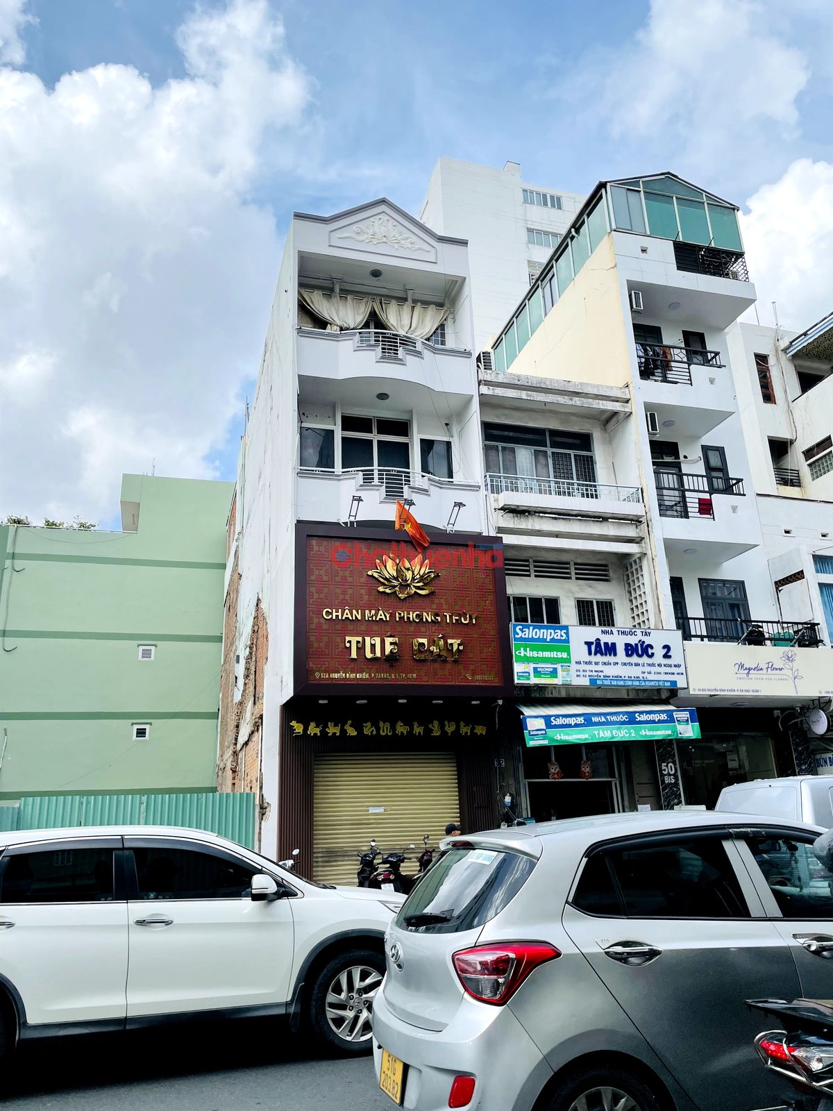 CHO THUÊ NHÀ MẶT TIỀN ĐƯỜNG NGUYỄN BỈNH KHIÊM QUẬN 1 - DT 4,2x18 - 4 TẦNG - GIÁ 65 TRIỆU