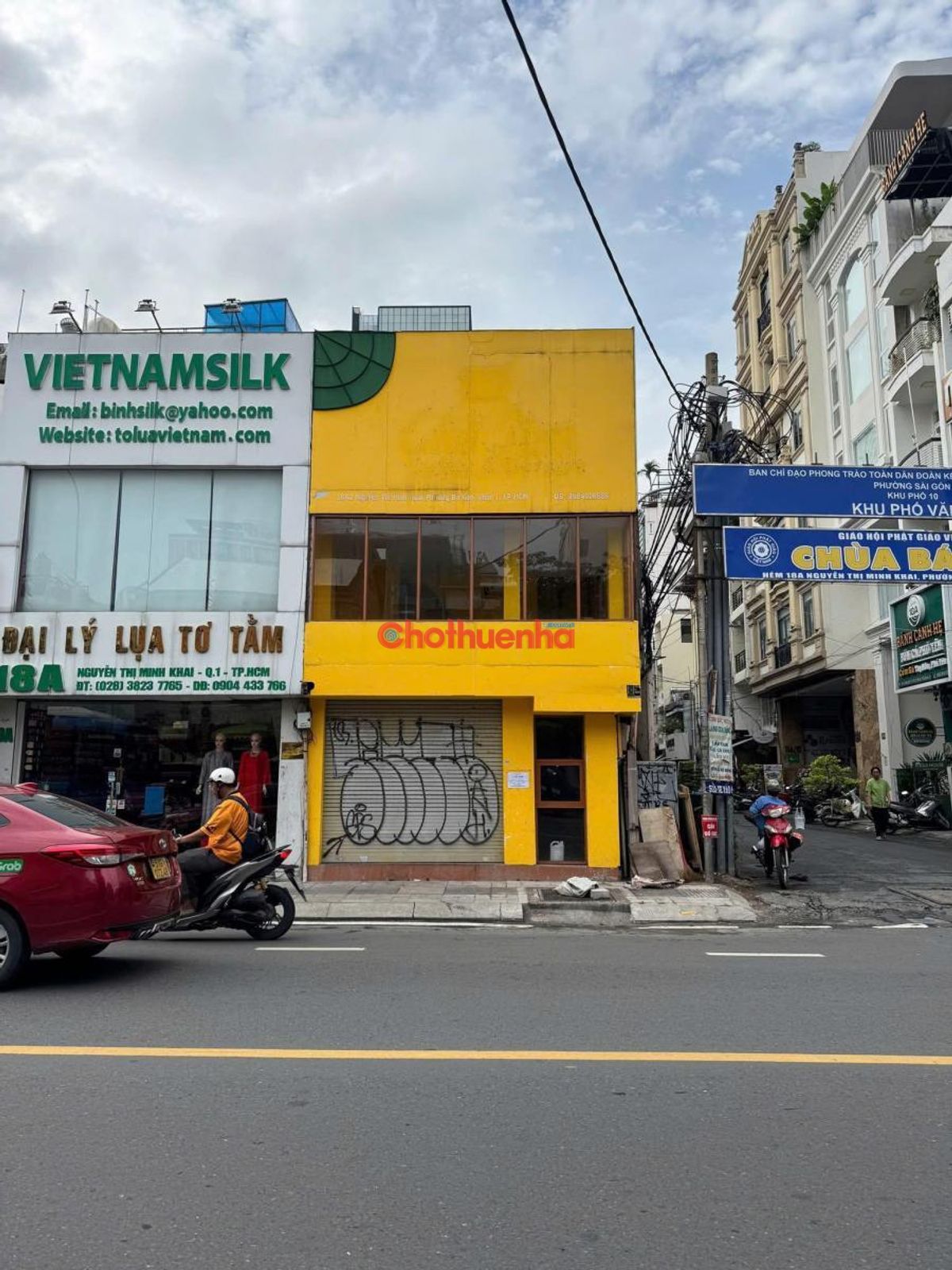 Cho thuê nhà căn góc 2 MT Nguyễn Thị Minh Khai, Phường Đa Kao, Quận 1