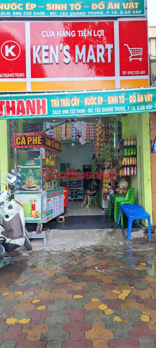 Cho thuê nhà mặt tiền đường Quang Trung P10 Gò Vấp - DT 4x35 Nở hậu 8m - Trệt trống suốt - Giá 40 triệu