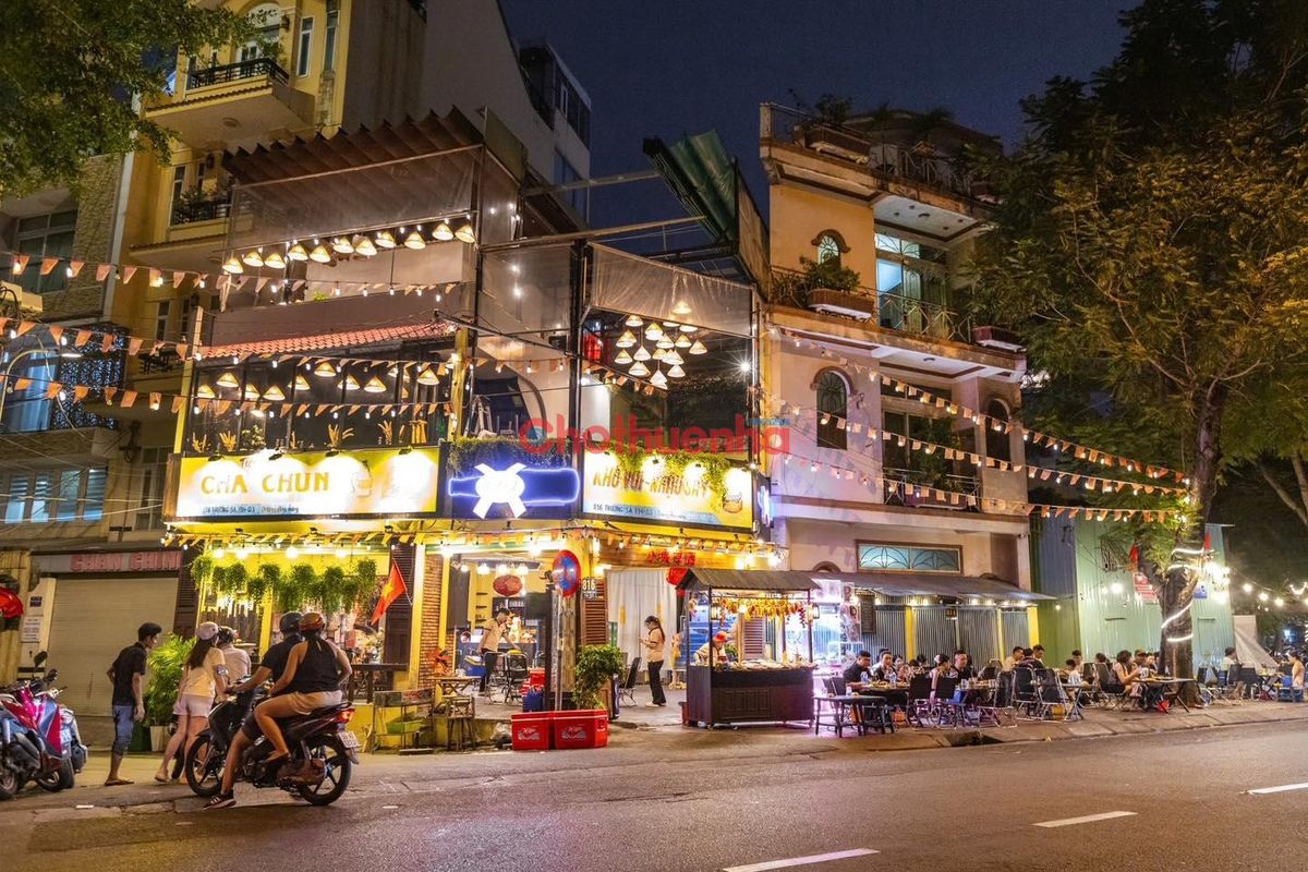 CHO THUÊ NHÀ MẶT TIỀN đường trường sa - phường 14 - quận 3